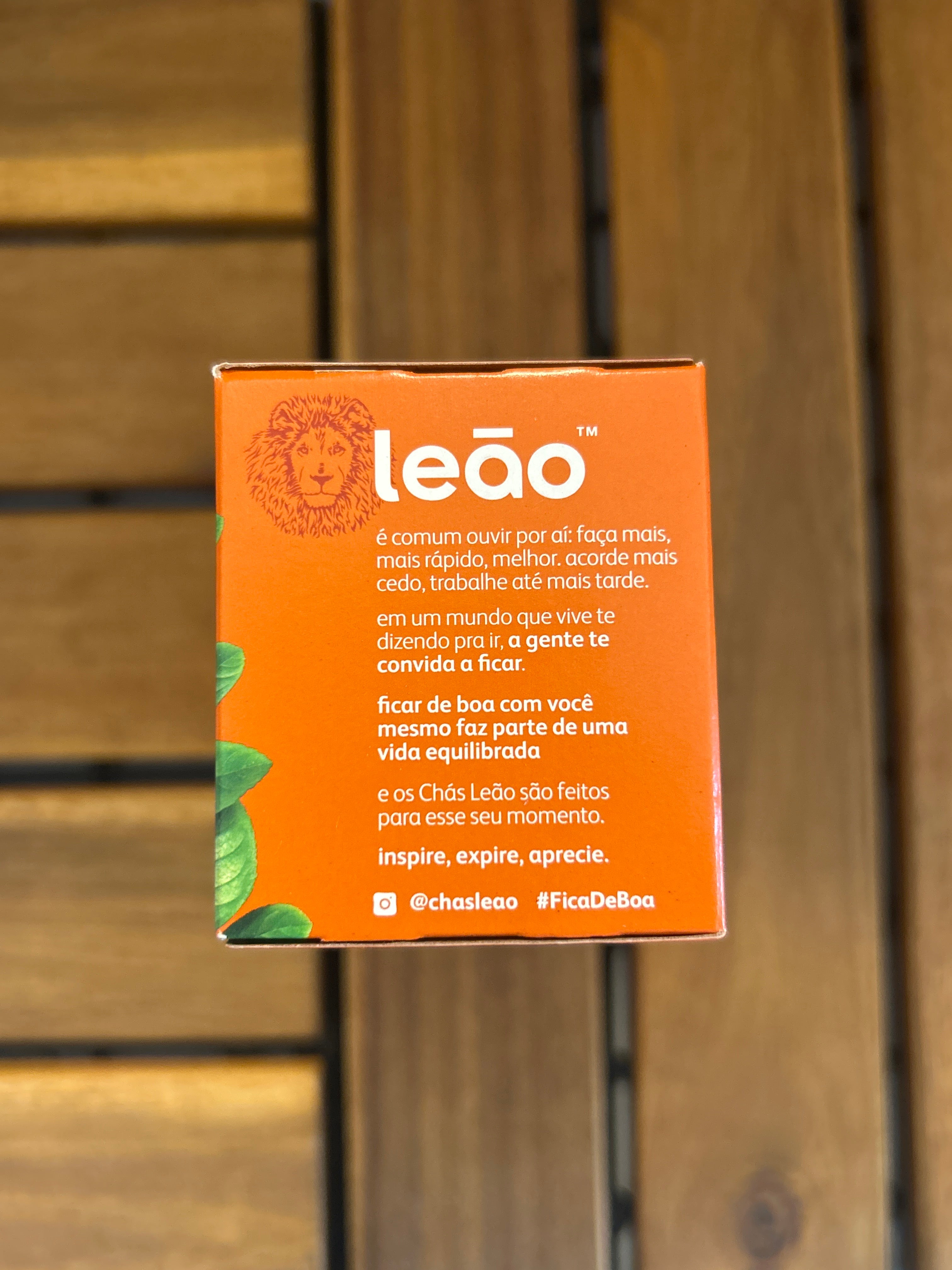 Tisane de maté sachet (Original Matte Tea) - LEÃO - 40g - Contient 25 sachets