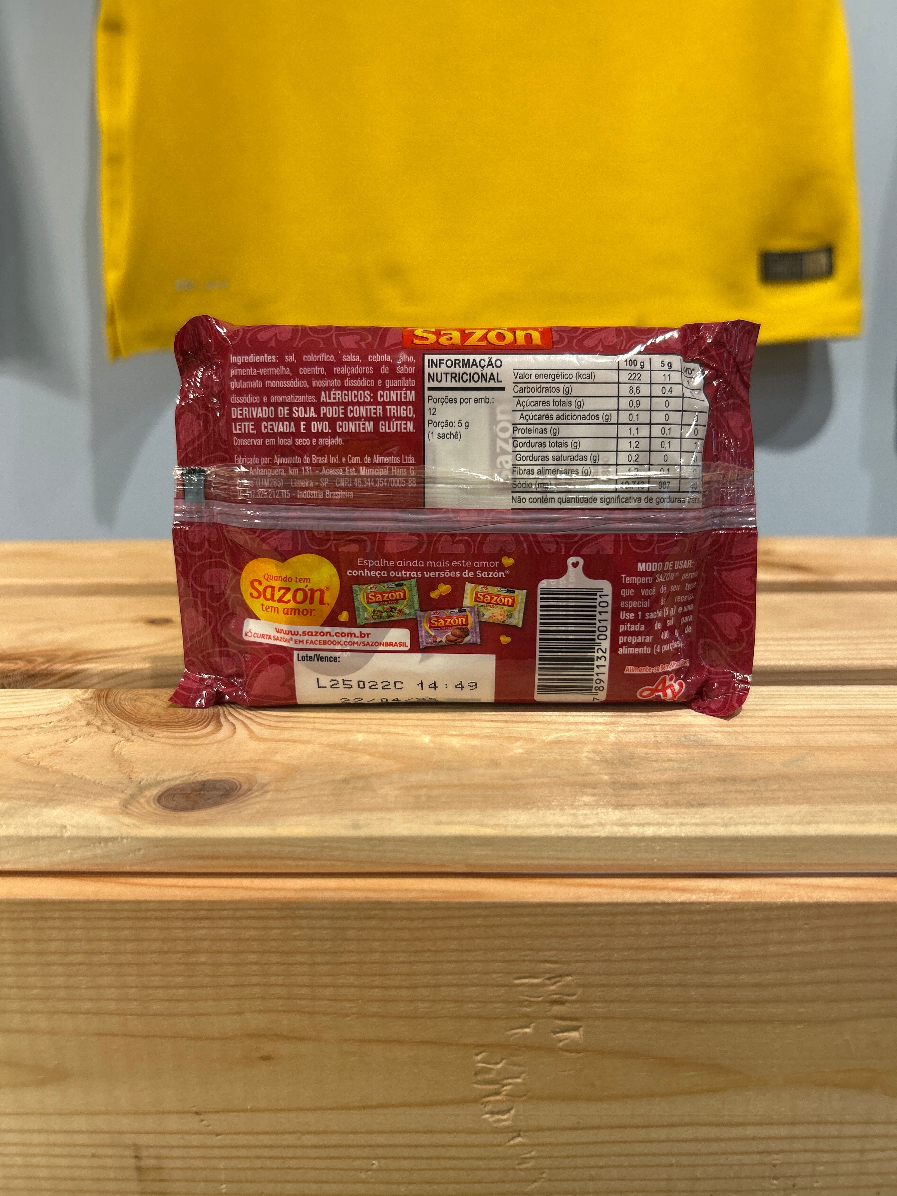 Condimento (sapori del Nordeste) (Tempero Sabores do Nordeste) - SAZÓN - 60g