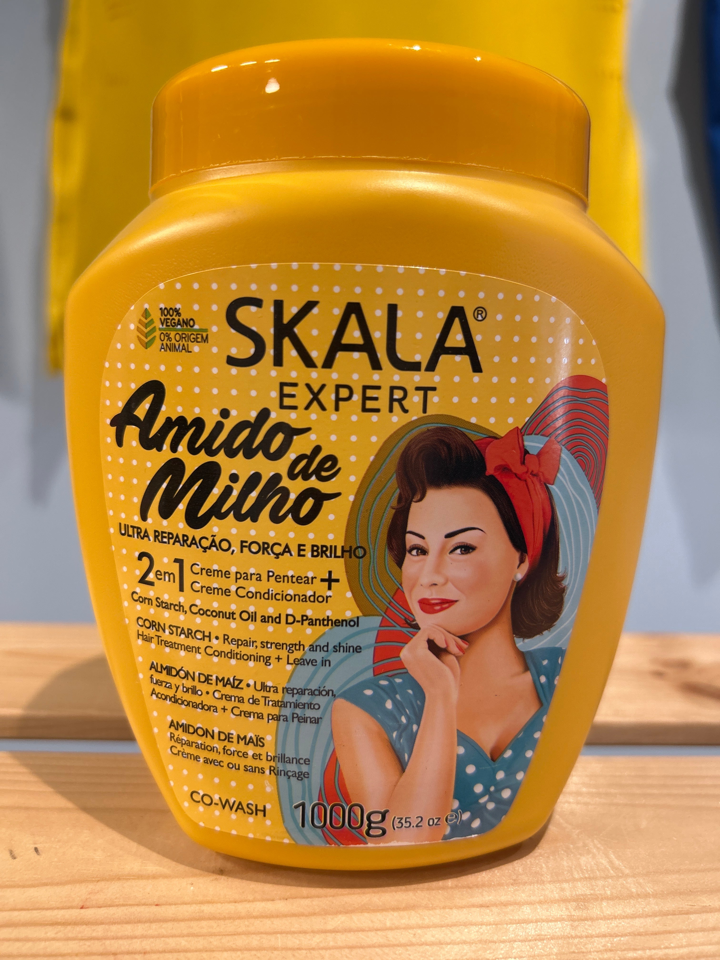 Crème Capillaire Amidon de Maïs (Creme Capilar Amido de Milho) - SKALA - 1kg