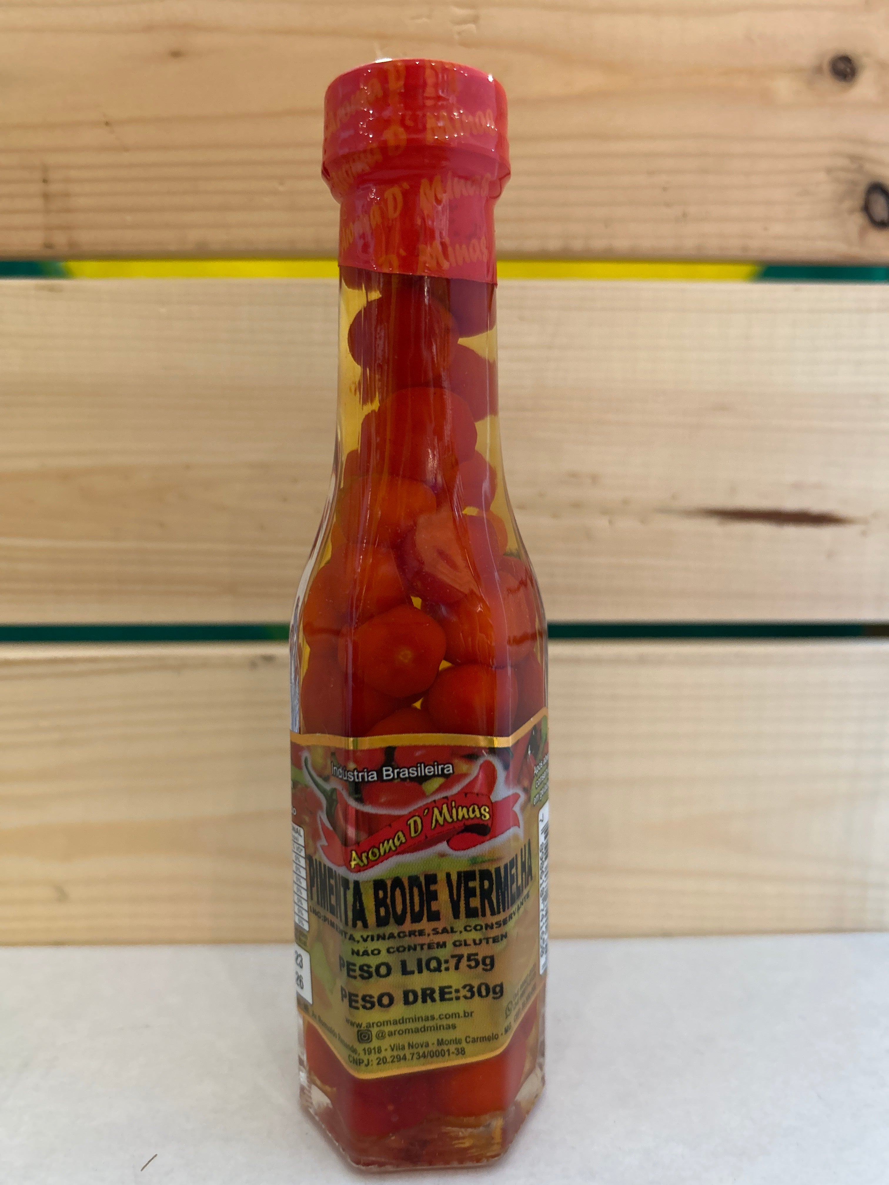 Bode Red Peppers (Pimenta Bode Vermelha) - AROMA DE MINAS - 30g