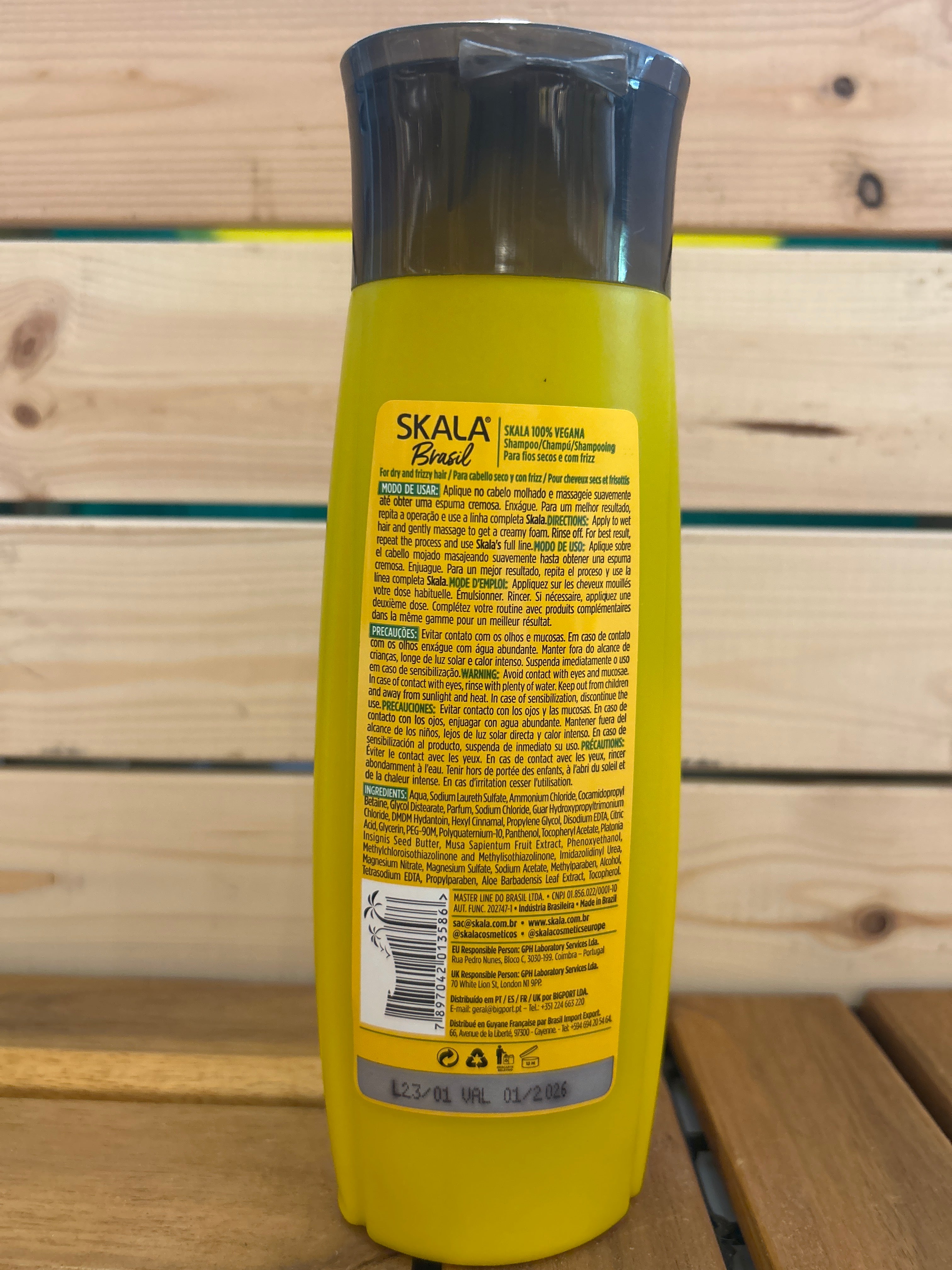 Shampoo Banana e Bacuri - SKALA - 325ml