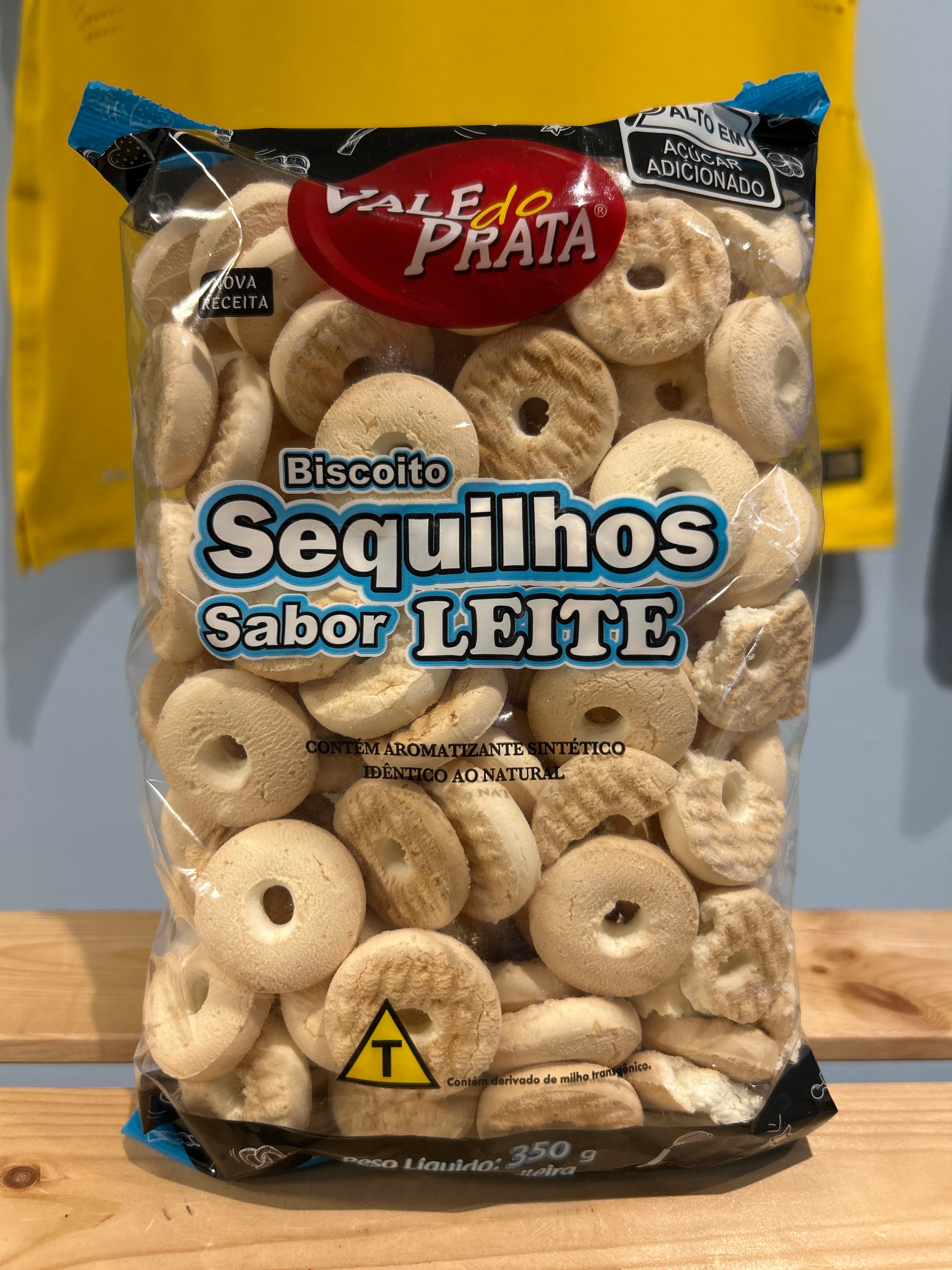 Biscuits Sequilho au Lait (Milk Sequilho Biscuit) - Vale do Prata - 350g