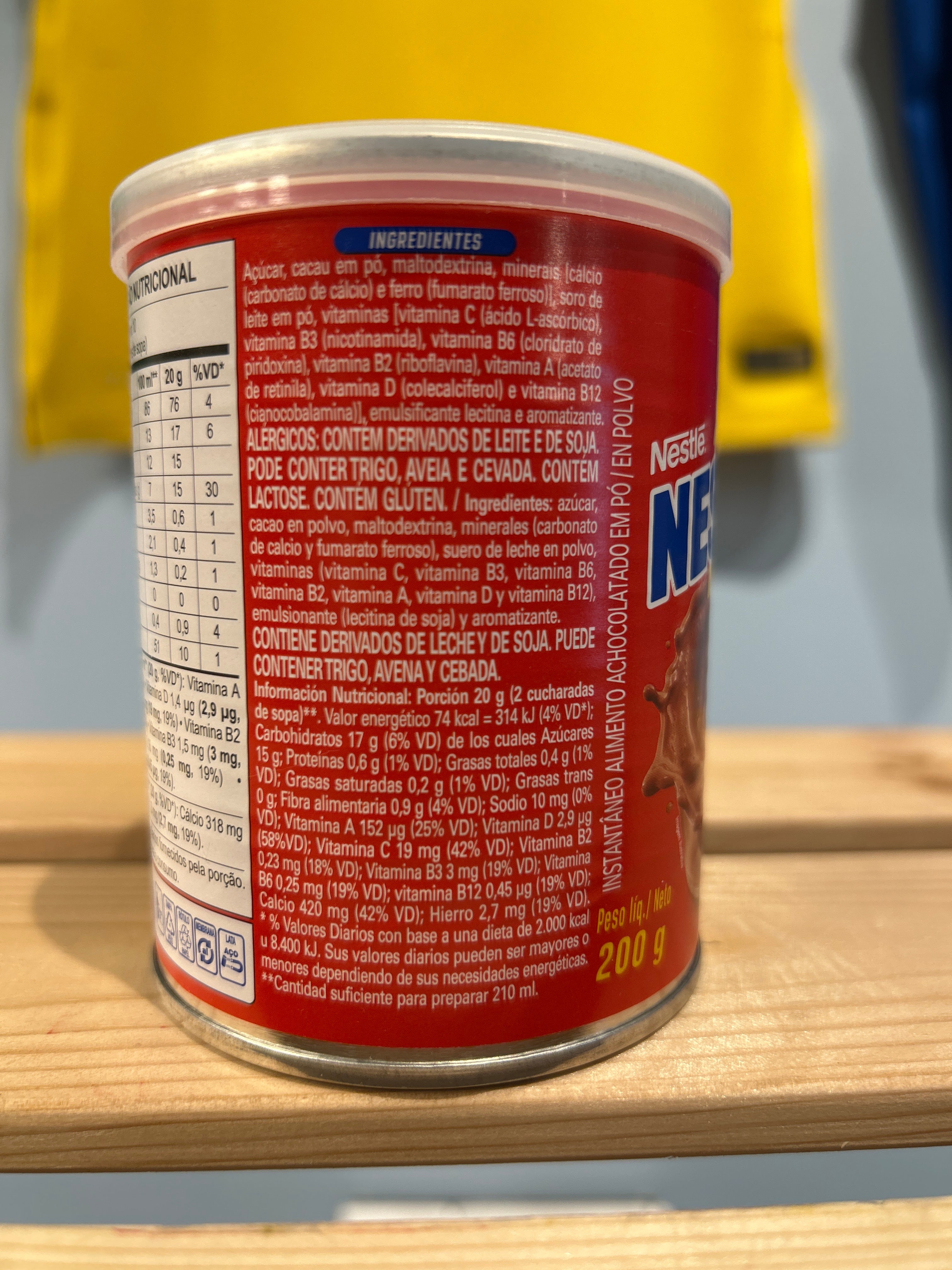 Powdered chocolate (Nescau chocolate powder) - NESTLÉ - 200g