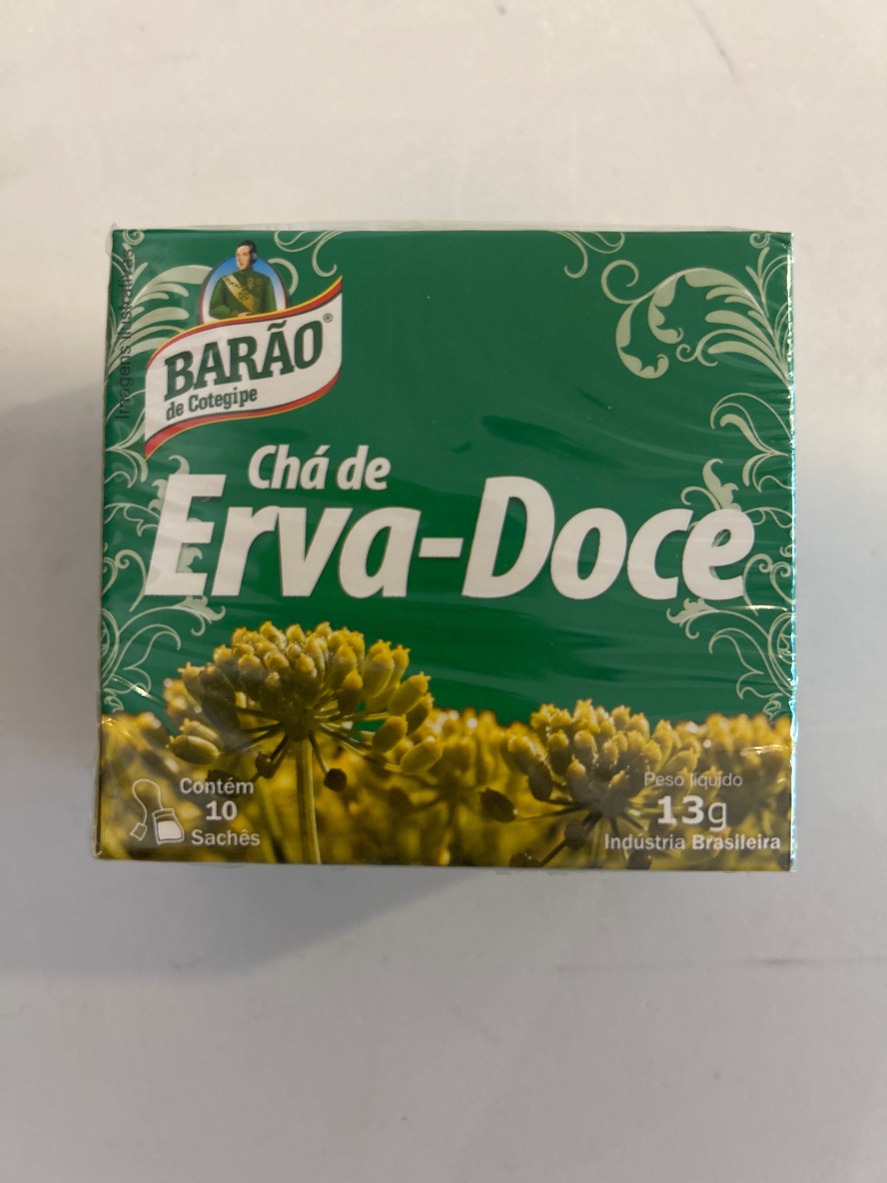 Combo - Fennel Tea - BARÃO - Contains 10 tea bags - Buy 3 units and get 10% off