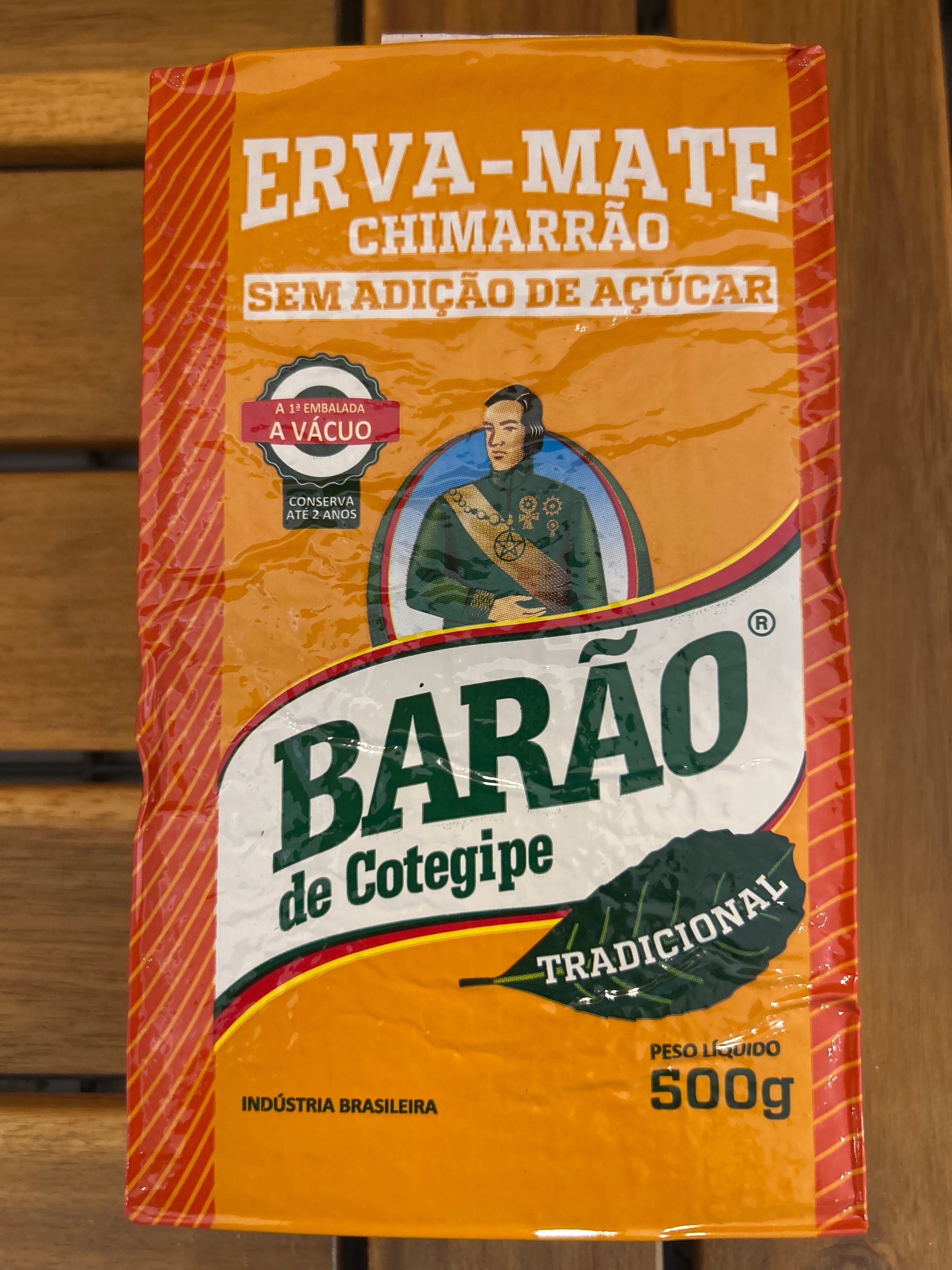Yerba Maté (Mate Herb Chimarrão) - BARÃO - 500g
