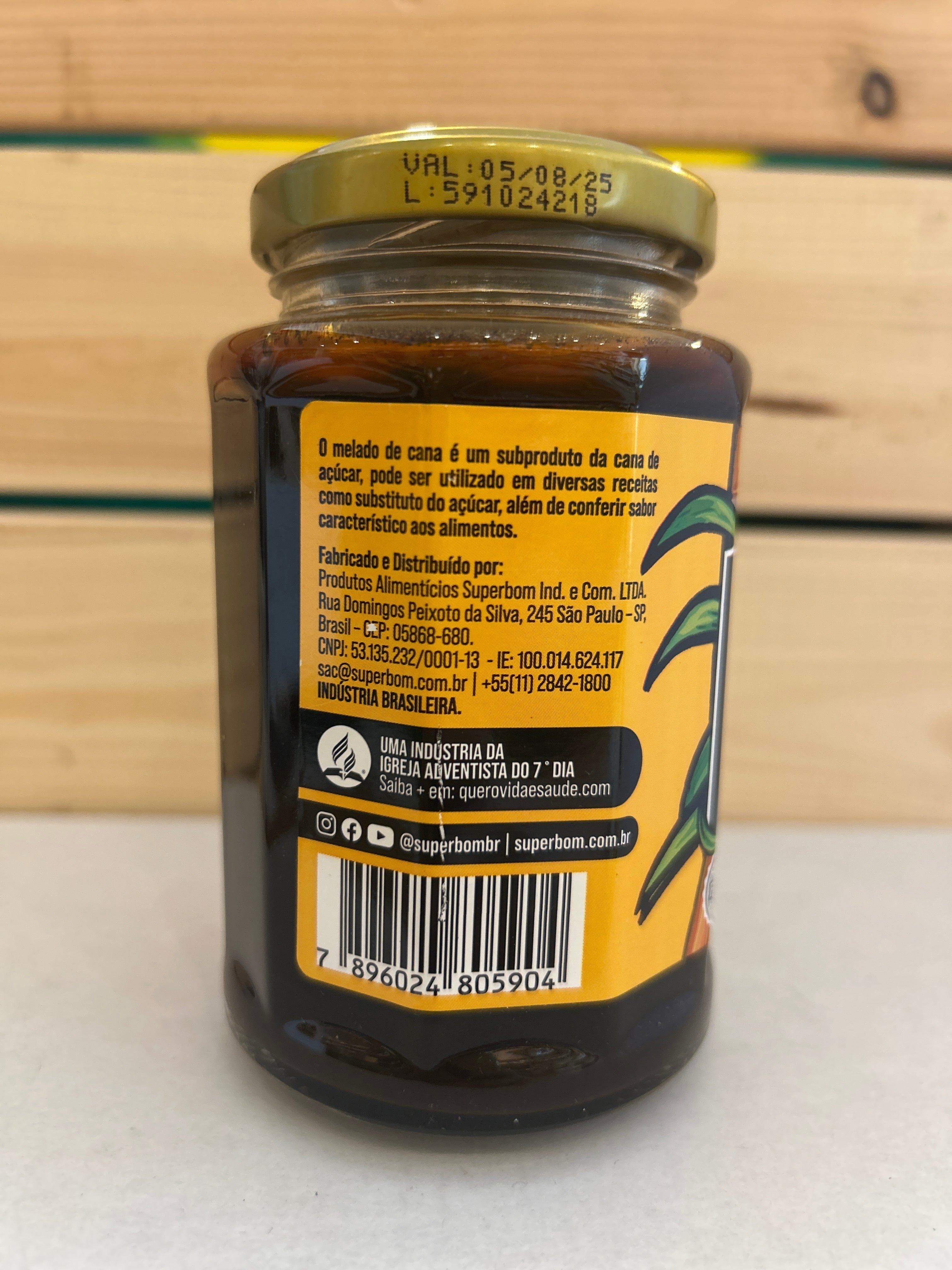 Cane Molasses (Sugarcane Molasses) - SUPERBOM - 330g