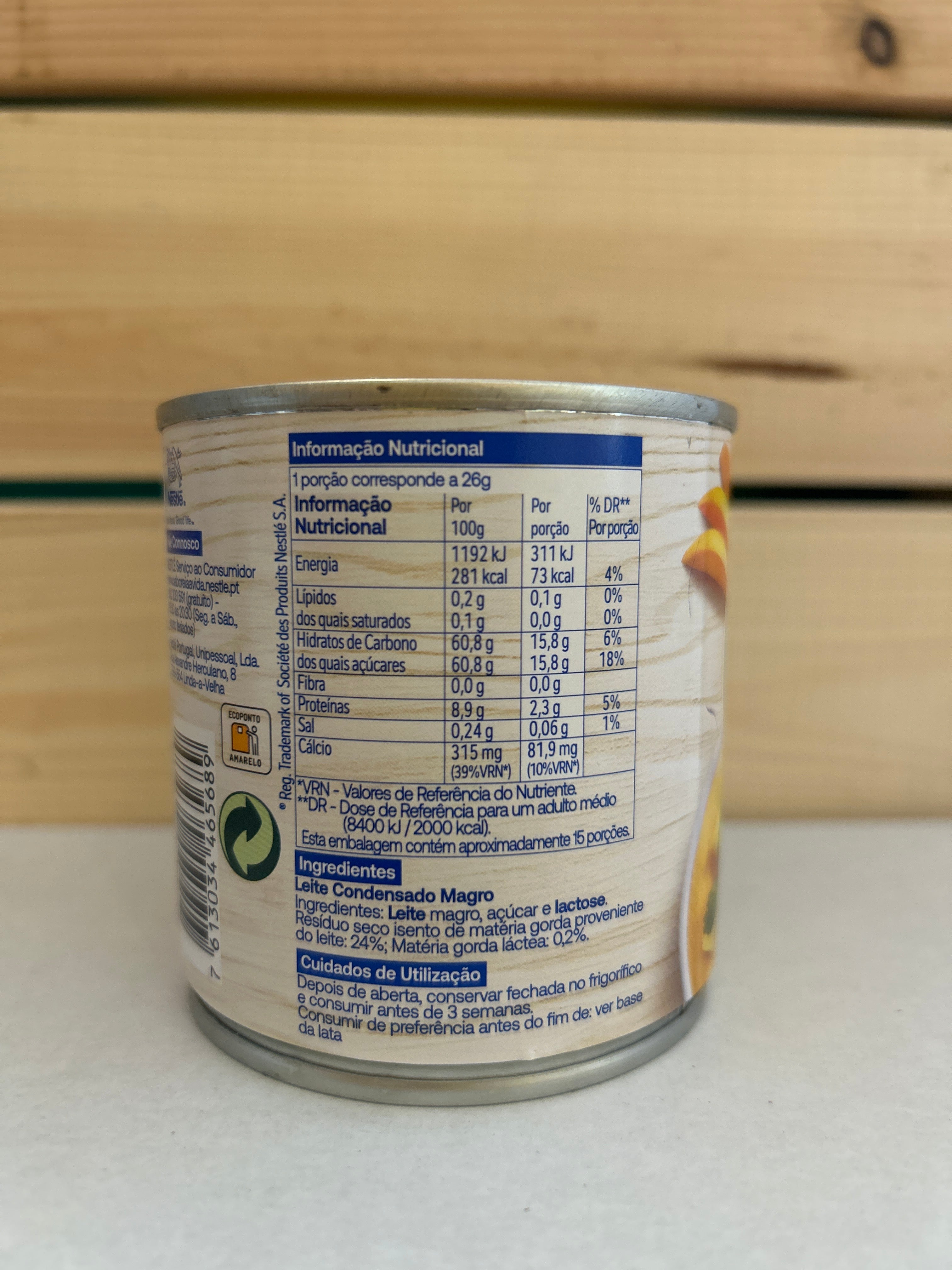 Lait concentré allégé (Leite Condensado Magro) - NESTLÉ - 387g