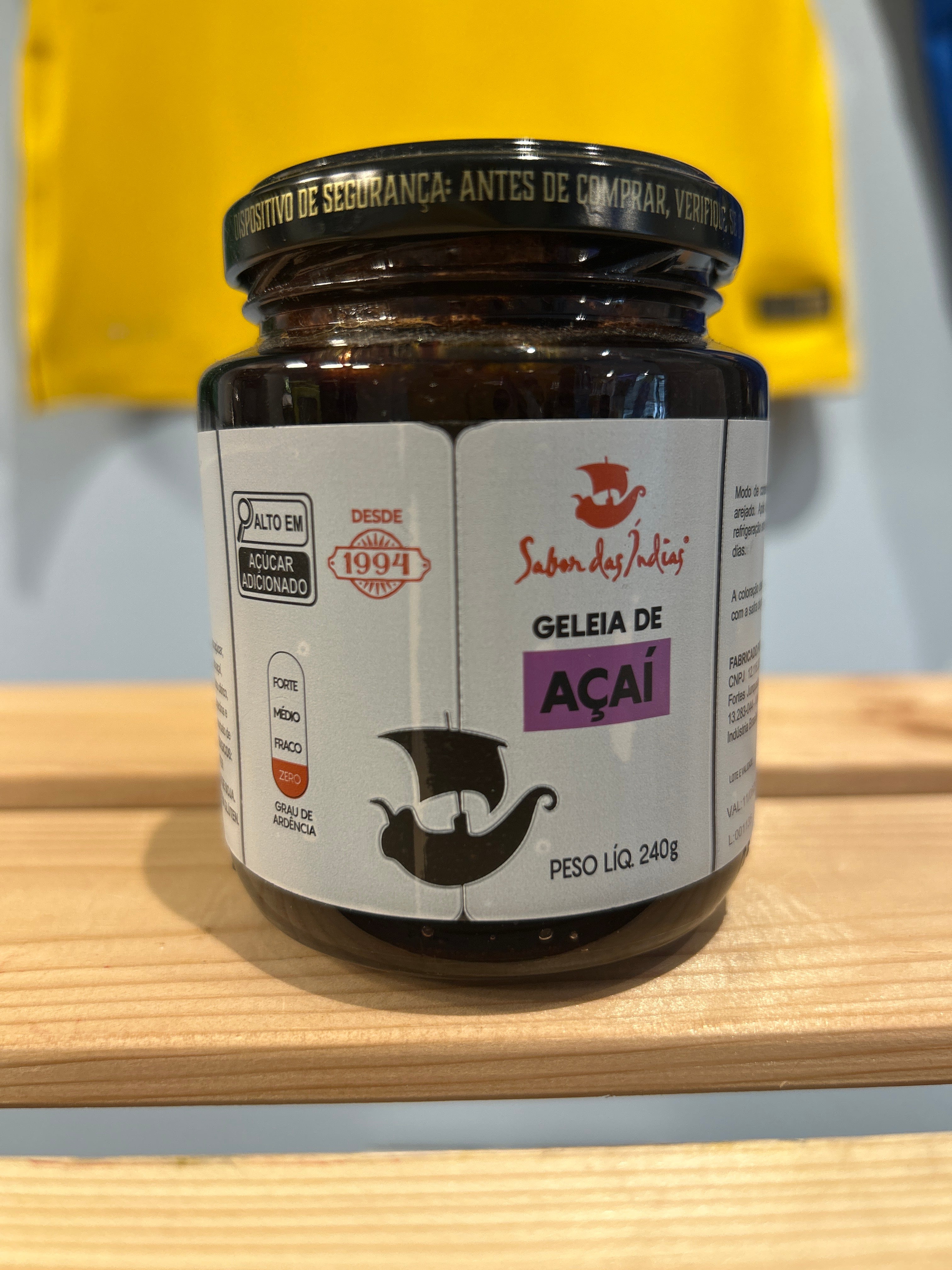 Açaí Jam - FLAVOR OF THE INDIES - 240g