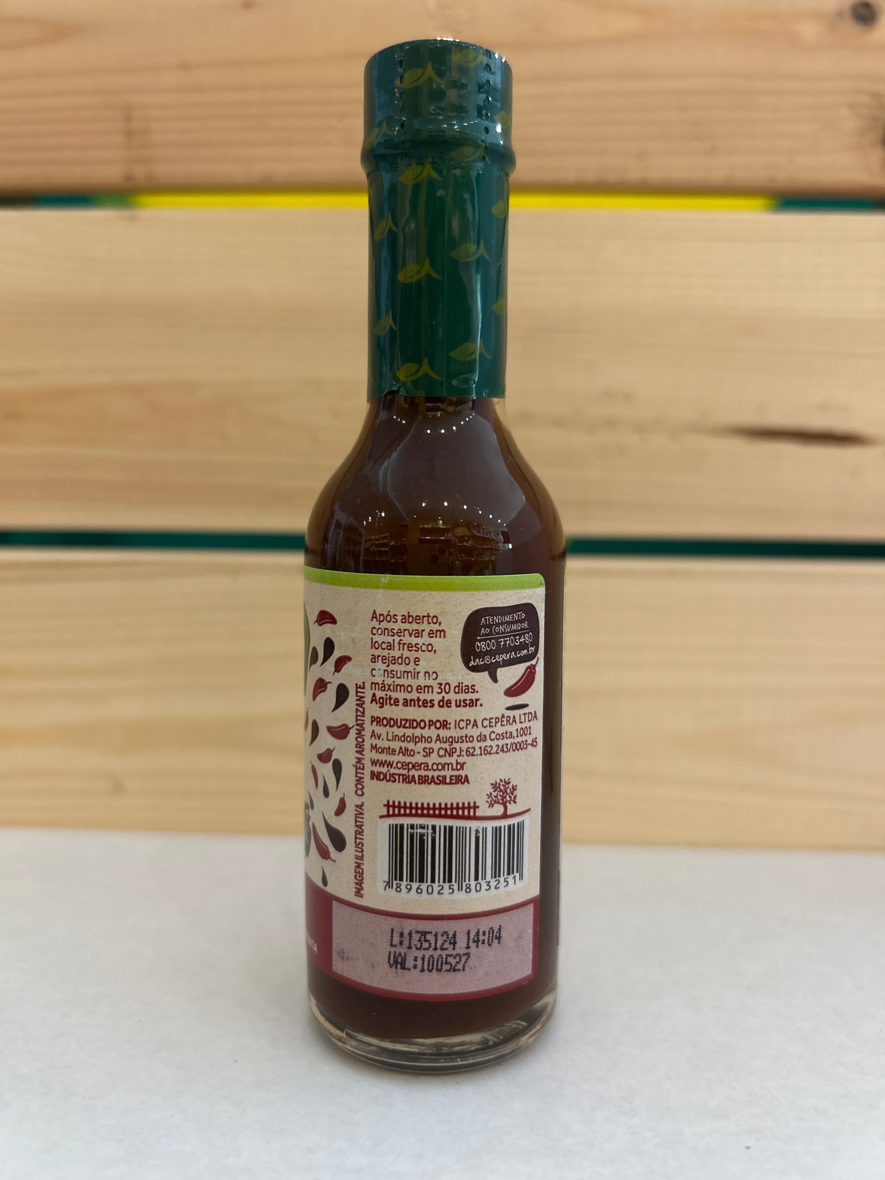 Sauce Piment Chipotle (Molho de Pimenta Chipotle) - CEPÊRA - 60ml