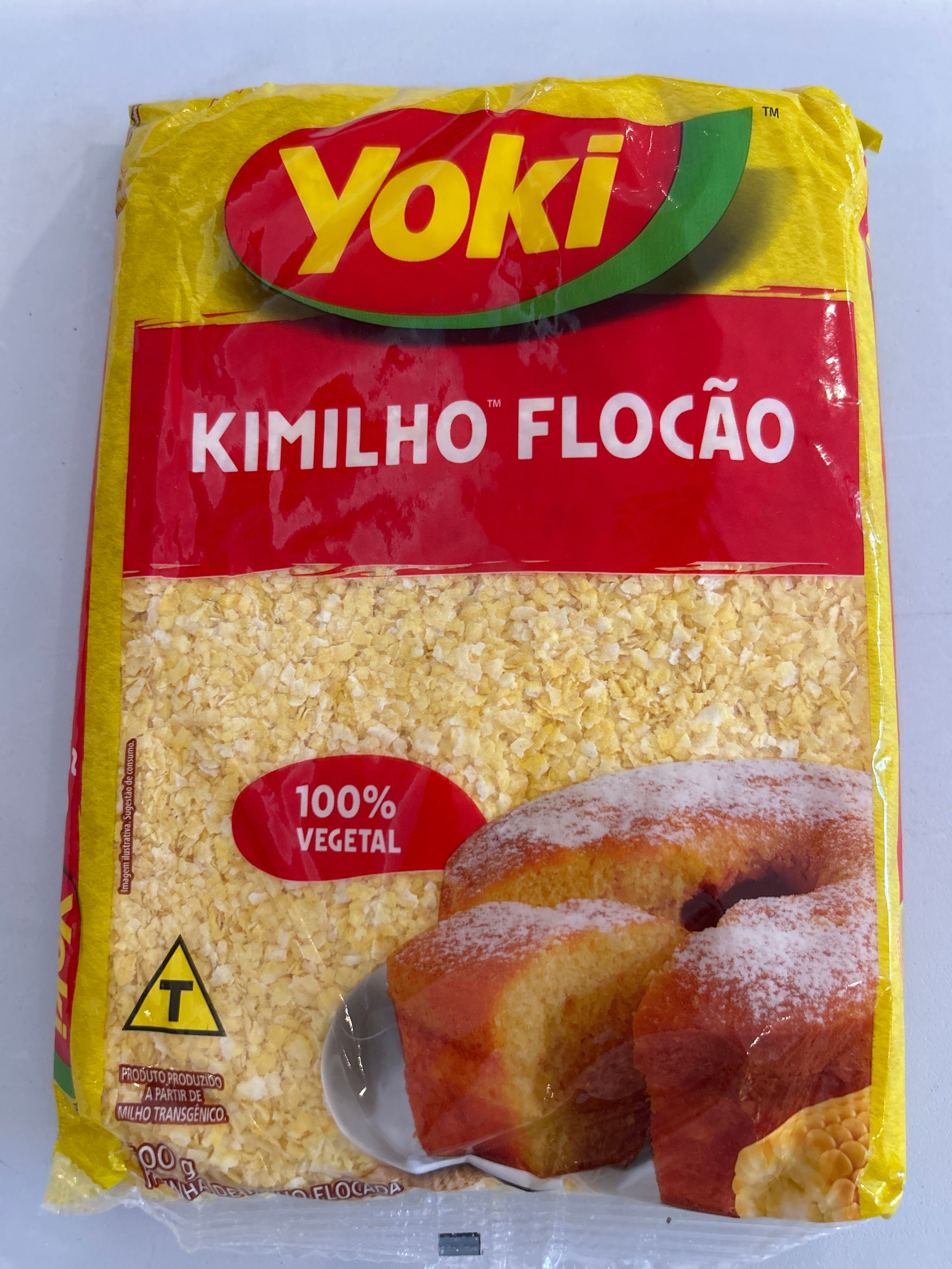 Combo - Farinha de Milho Kimilho Flocão - YOKI - 500g - Compre 10 unidades e ganhe 10% de desconto