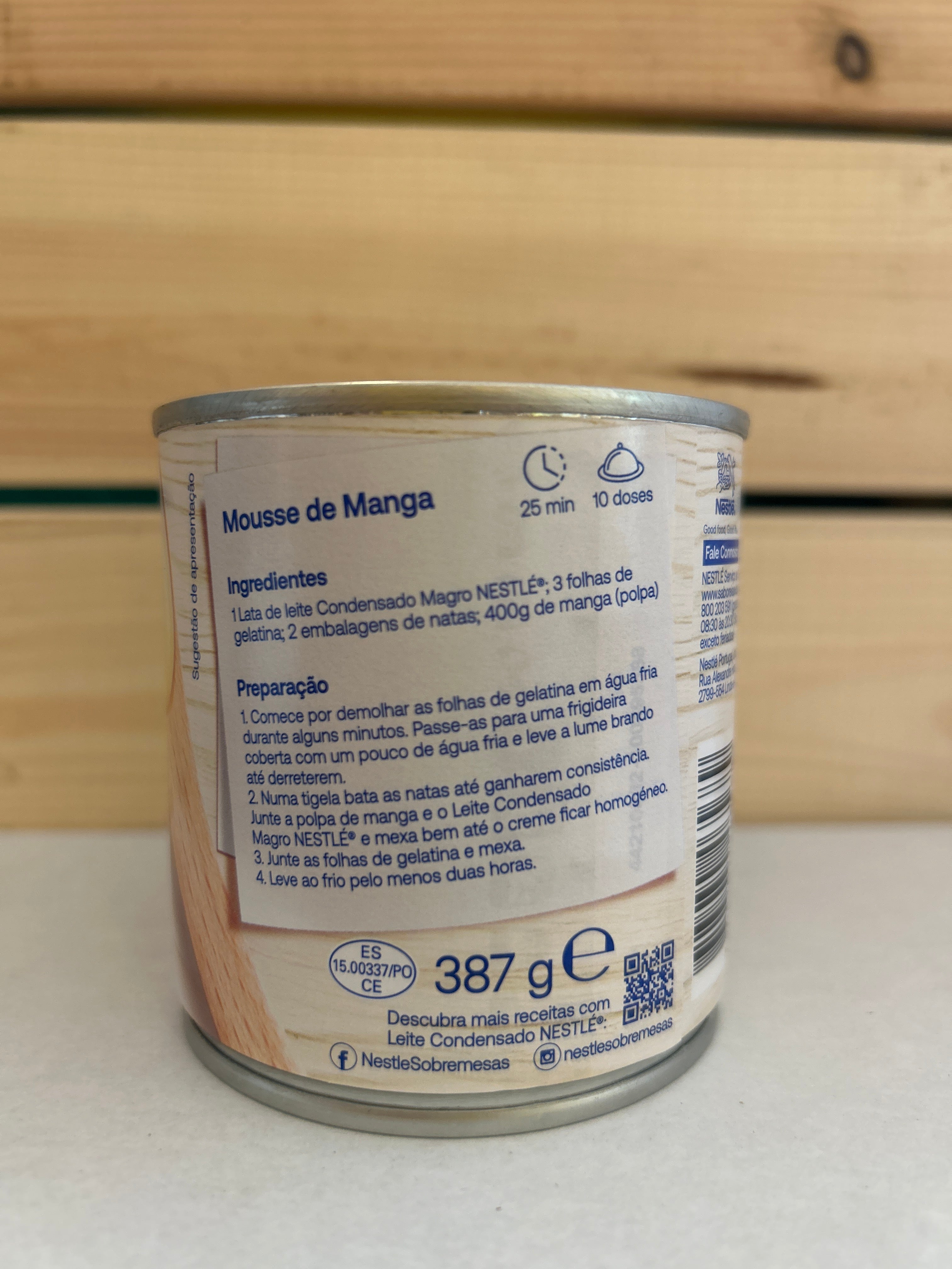 Lait concentré allégé (Leite Condensado Magro) - NESTLÉ - 387g