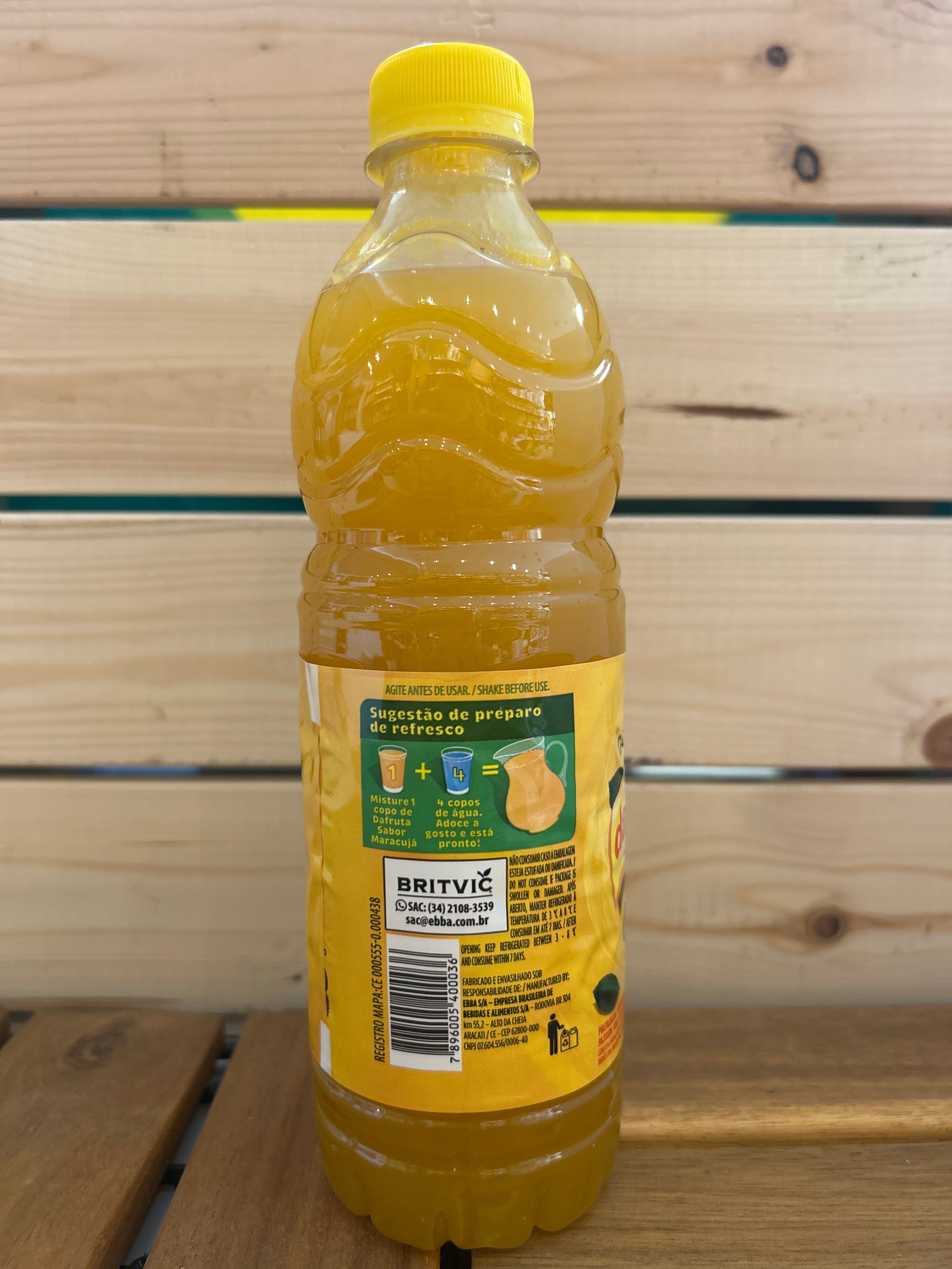 Jus Concentré de Fruits de la Passion (Fruit de la Passion) Jus Concentré de Fruits de la Passion DAFRUTA - 500 ml