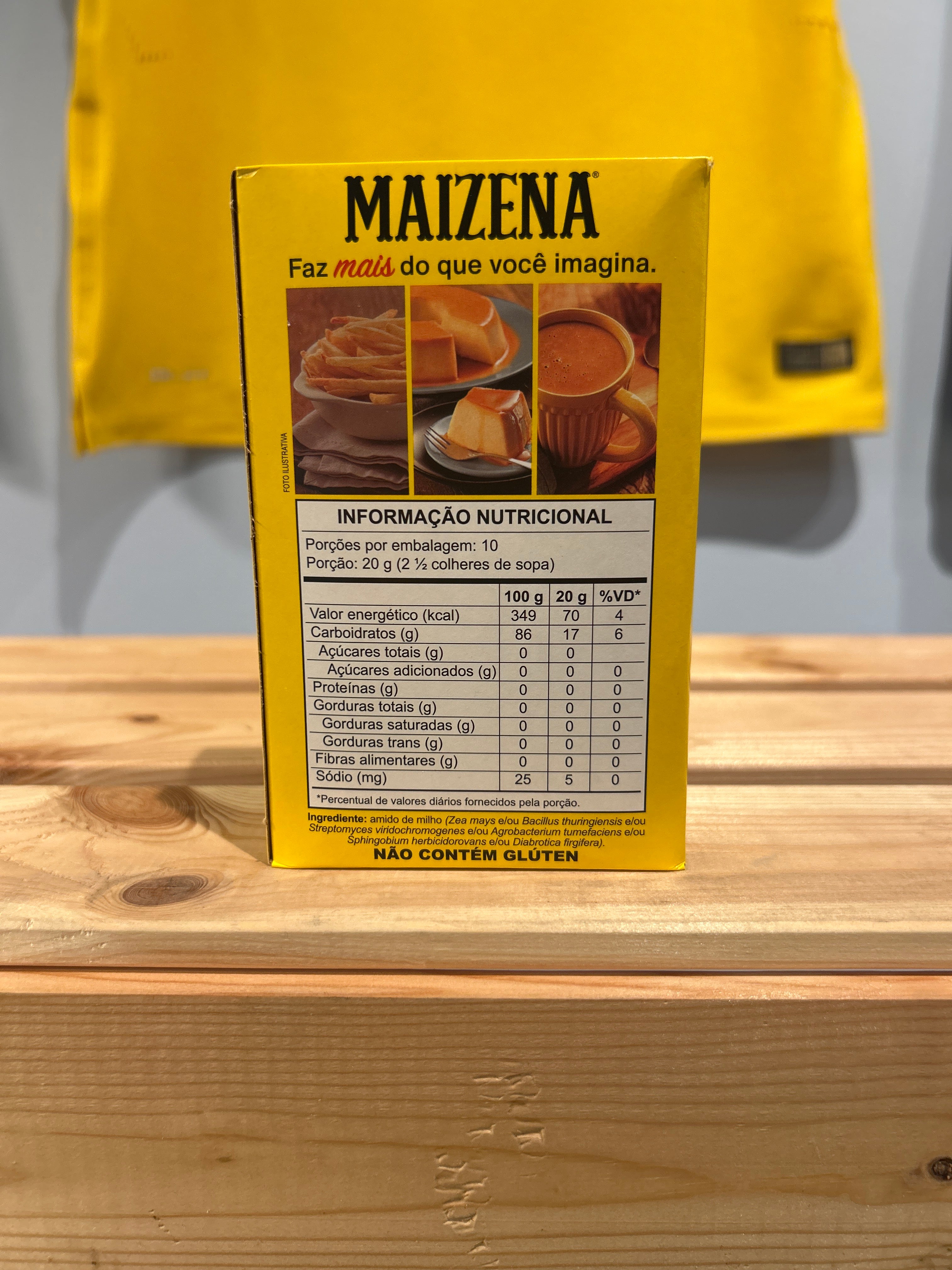 Corn starch (Amido de Milho) - MAIZENA - 200g