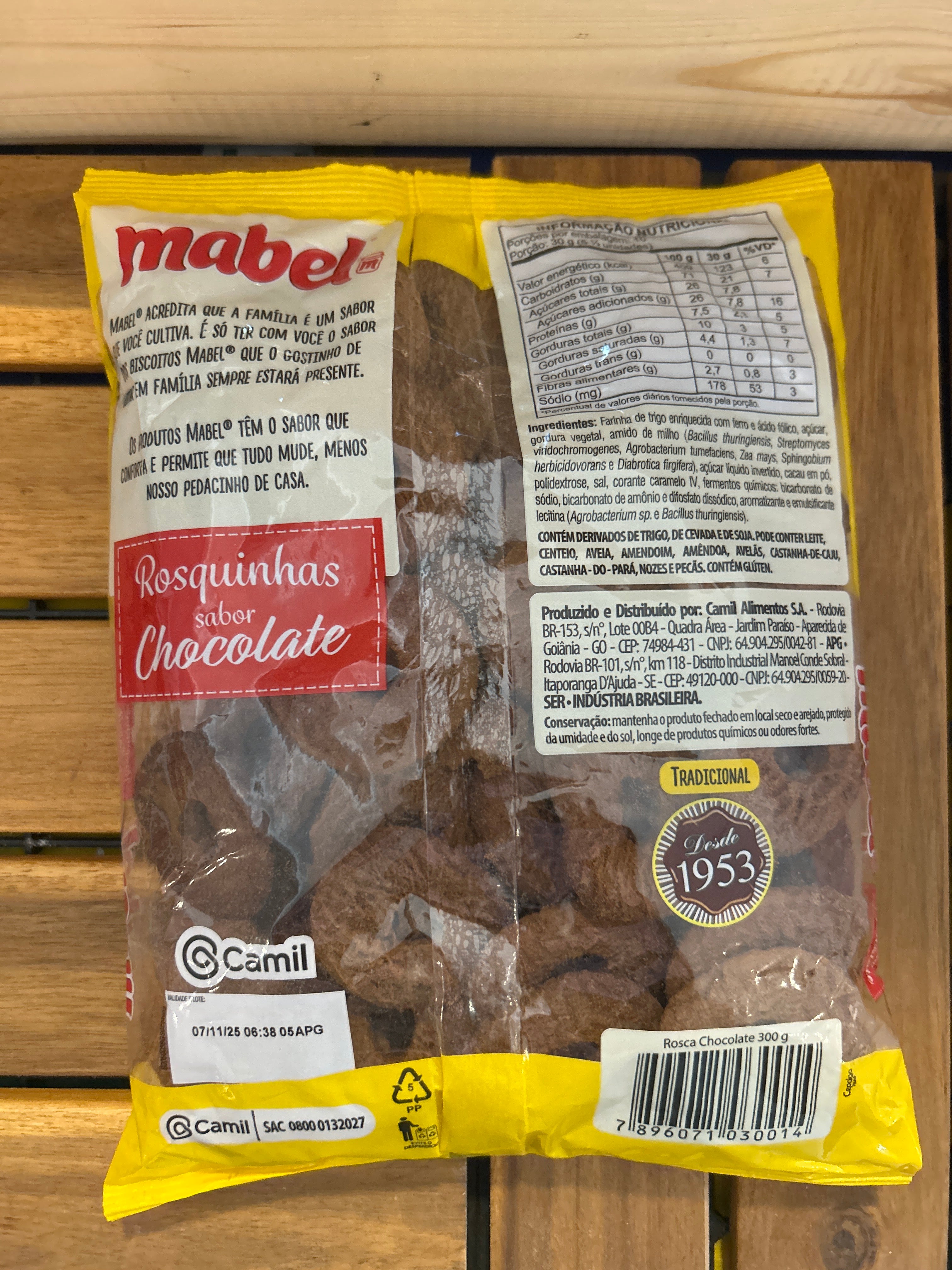 Beignet au chocolat - MABEL - 300g