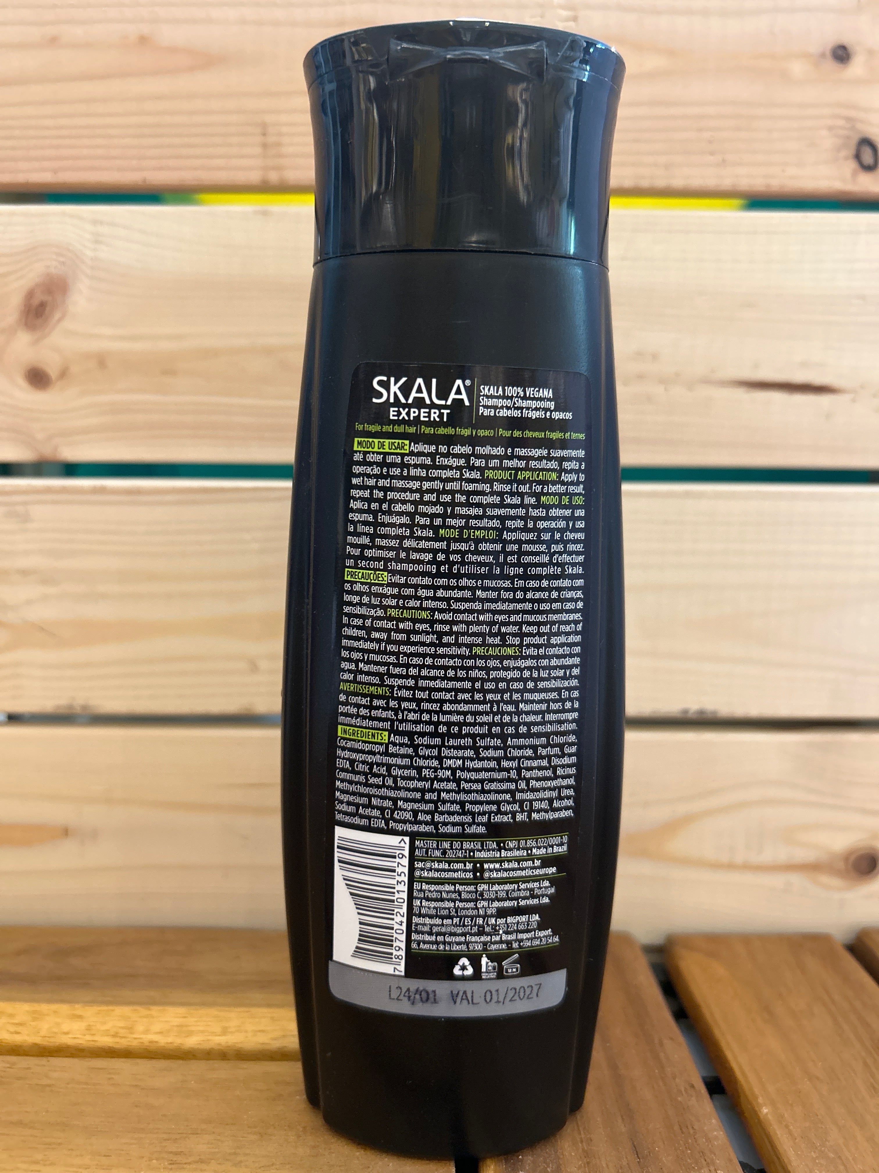 Shampooing bombe de vitamines avocat (Shampoo Bomba de Vitaminas Abacate) - SKALA - 325ml