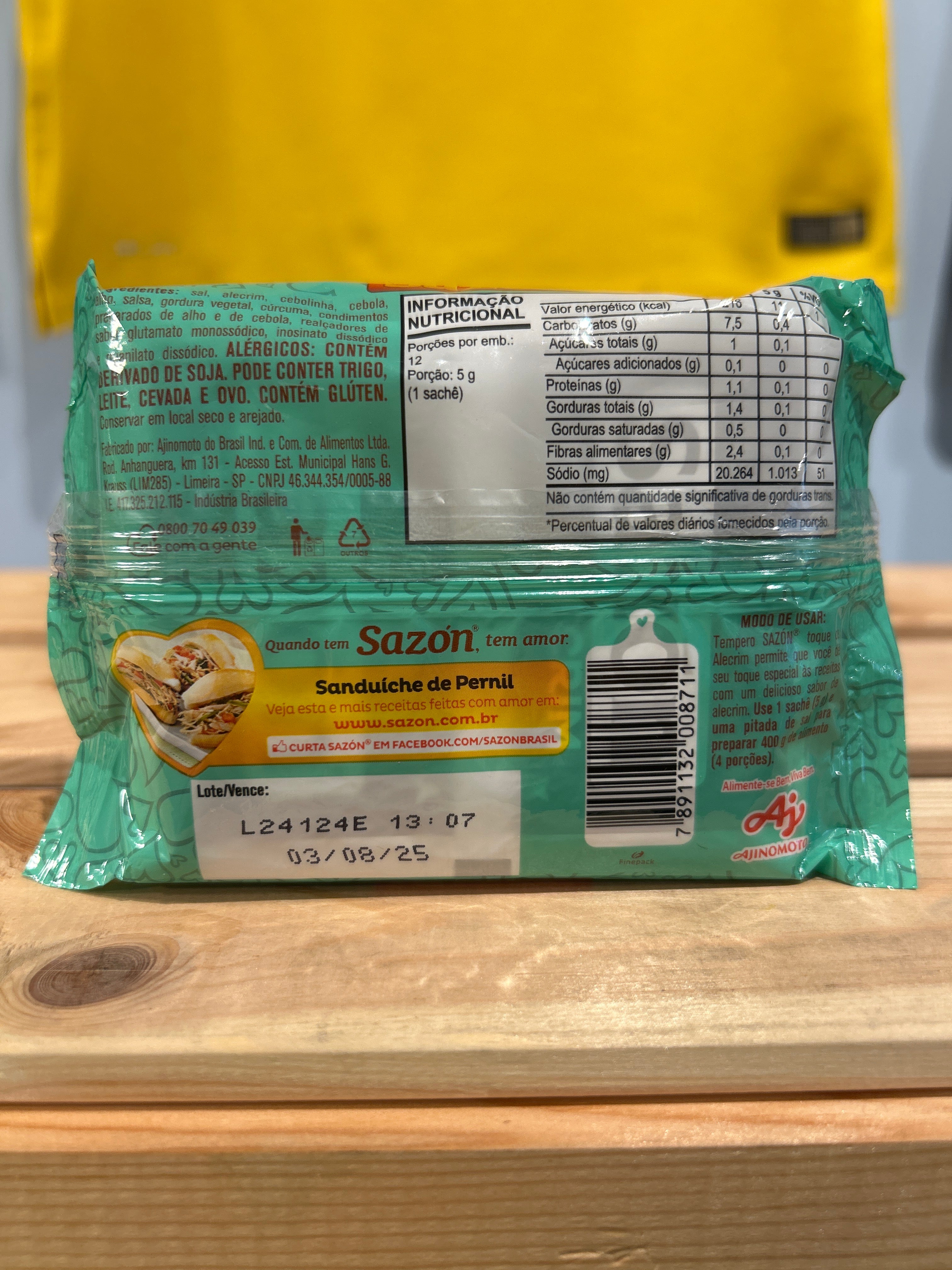 Seasoning touch of (Rosemary) (Seasoning Touch of Rosemary) - SAZÓN - 60g