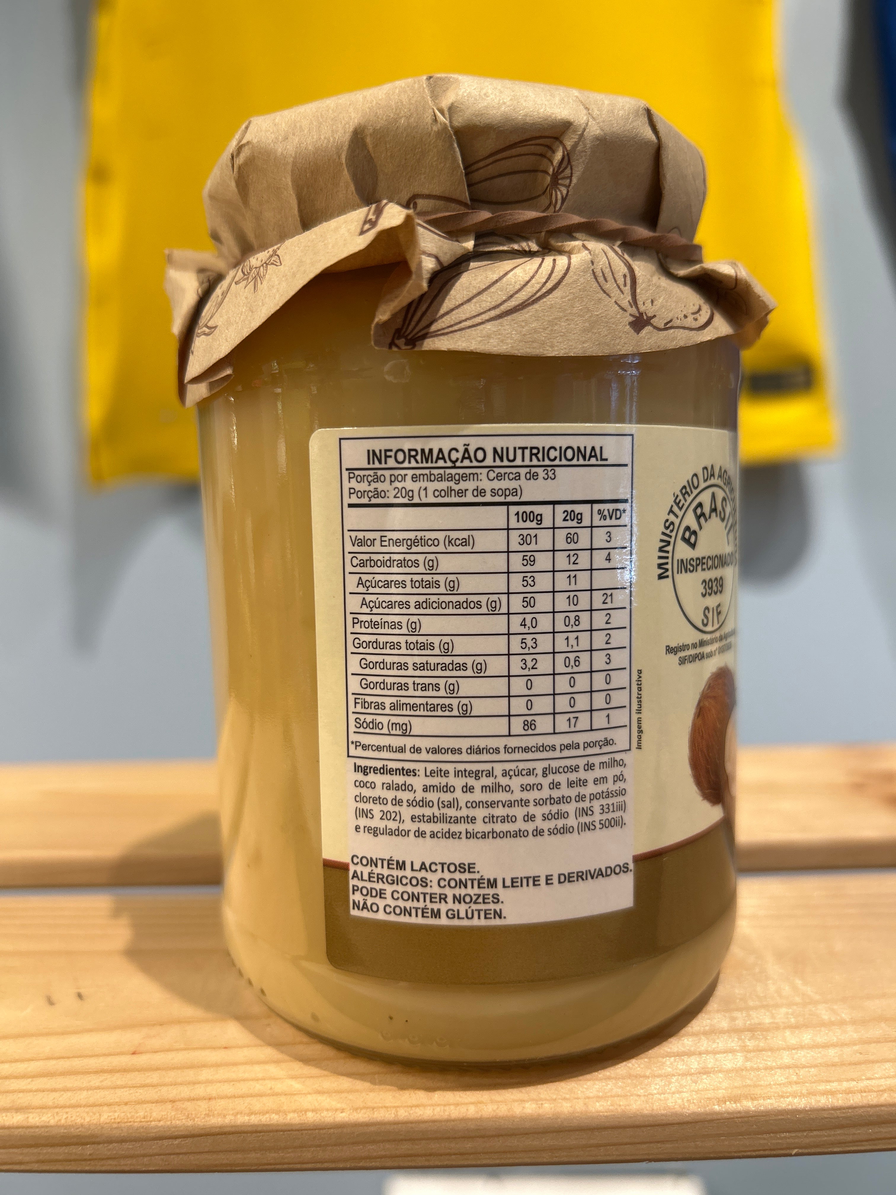 Dessert à la Noix de Coco (Cocada Cremosa) - RESERVA DE MINAS - 650g