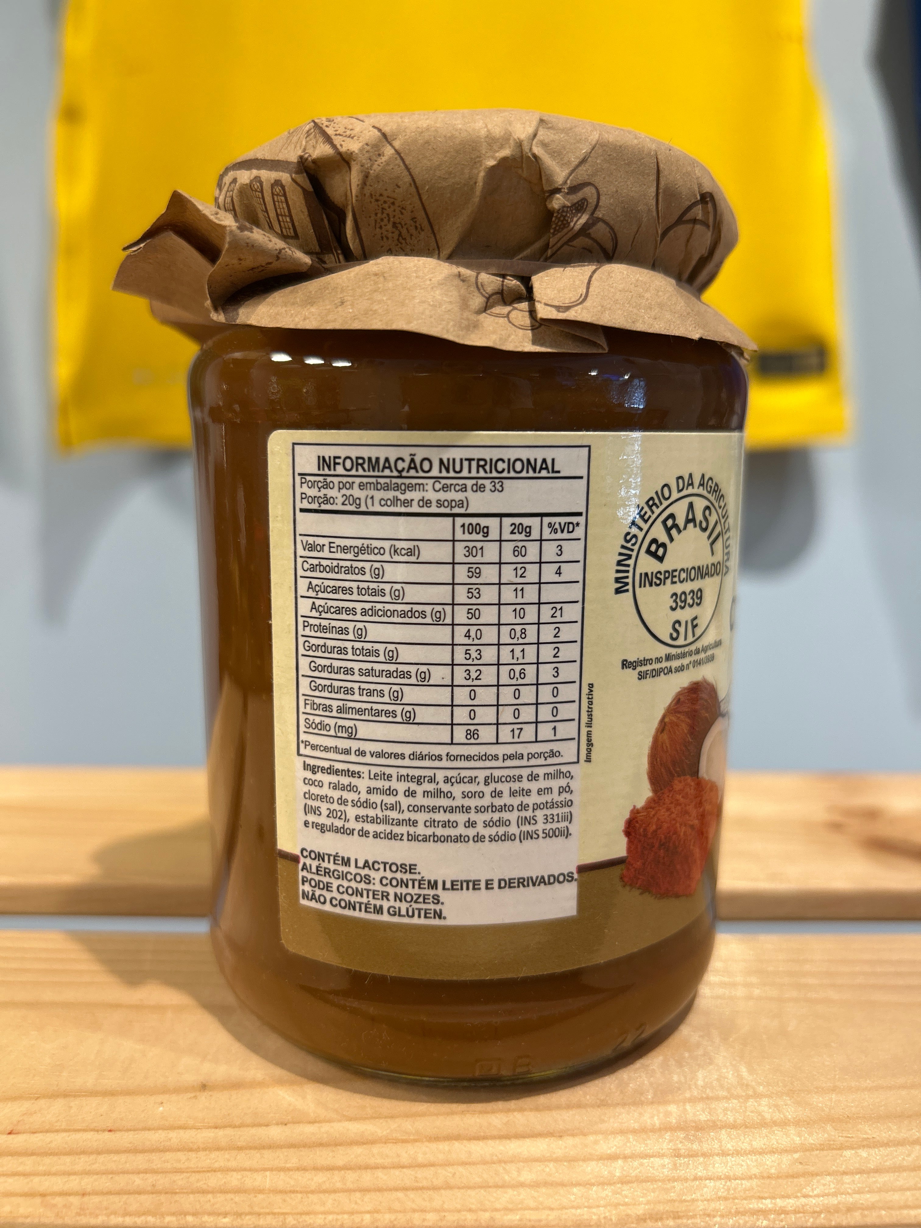 Dessert al Cocco Bruciato (Cocada Cremosa Morena) - RISERVA DI MINAS - 650g
