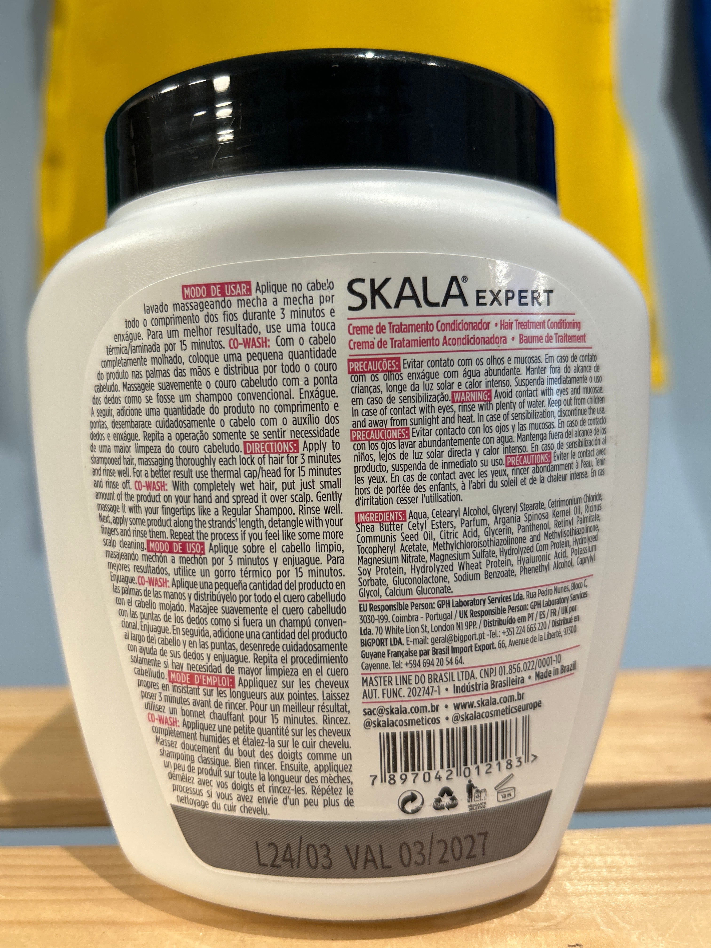 Hair Cream Vitamin Bomb with Hyaluronic Acid (Vitamin Bomb Hair Cream with Hyaluronic Acid) - SKALA - 1kg