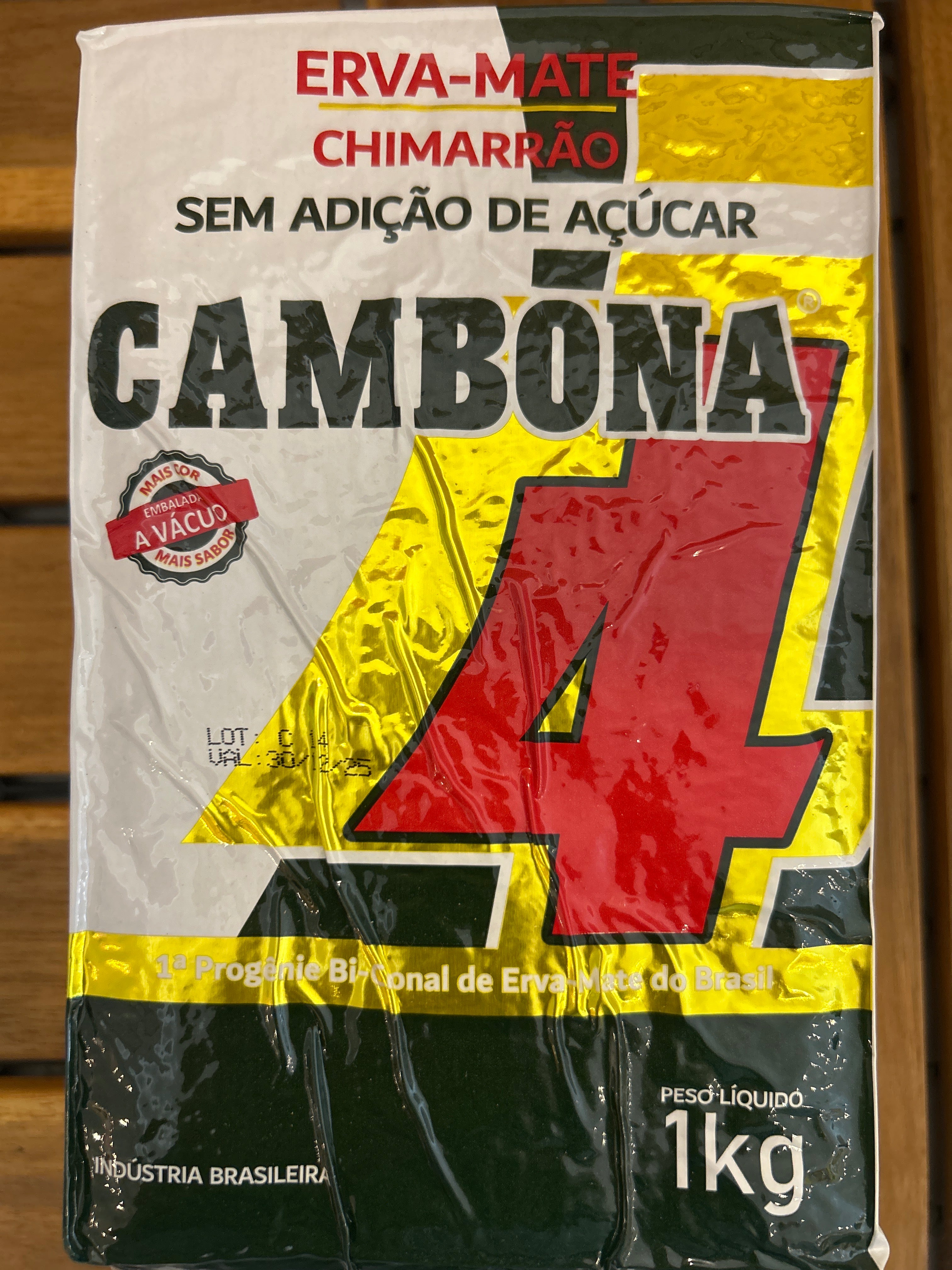 Yerba Maté CAMBONA (Erva Mate Chimarrão CAMBONA) - BARÃO - 1Kg