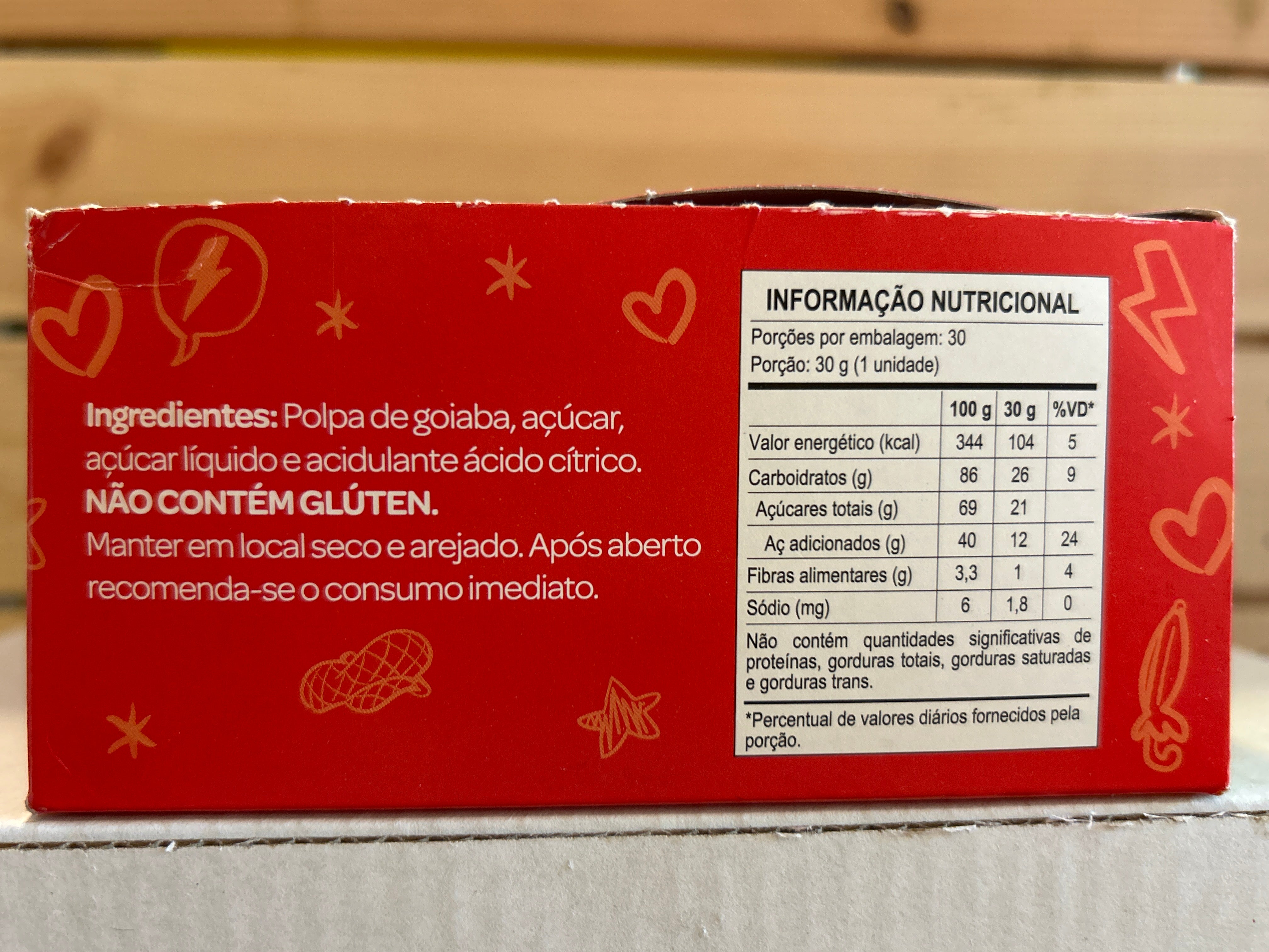 Guava Paste (Mini Goiabada) - PREDILECTA - 30g - unit