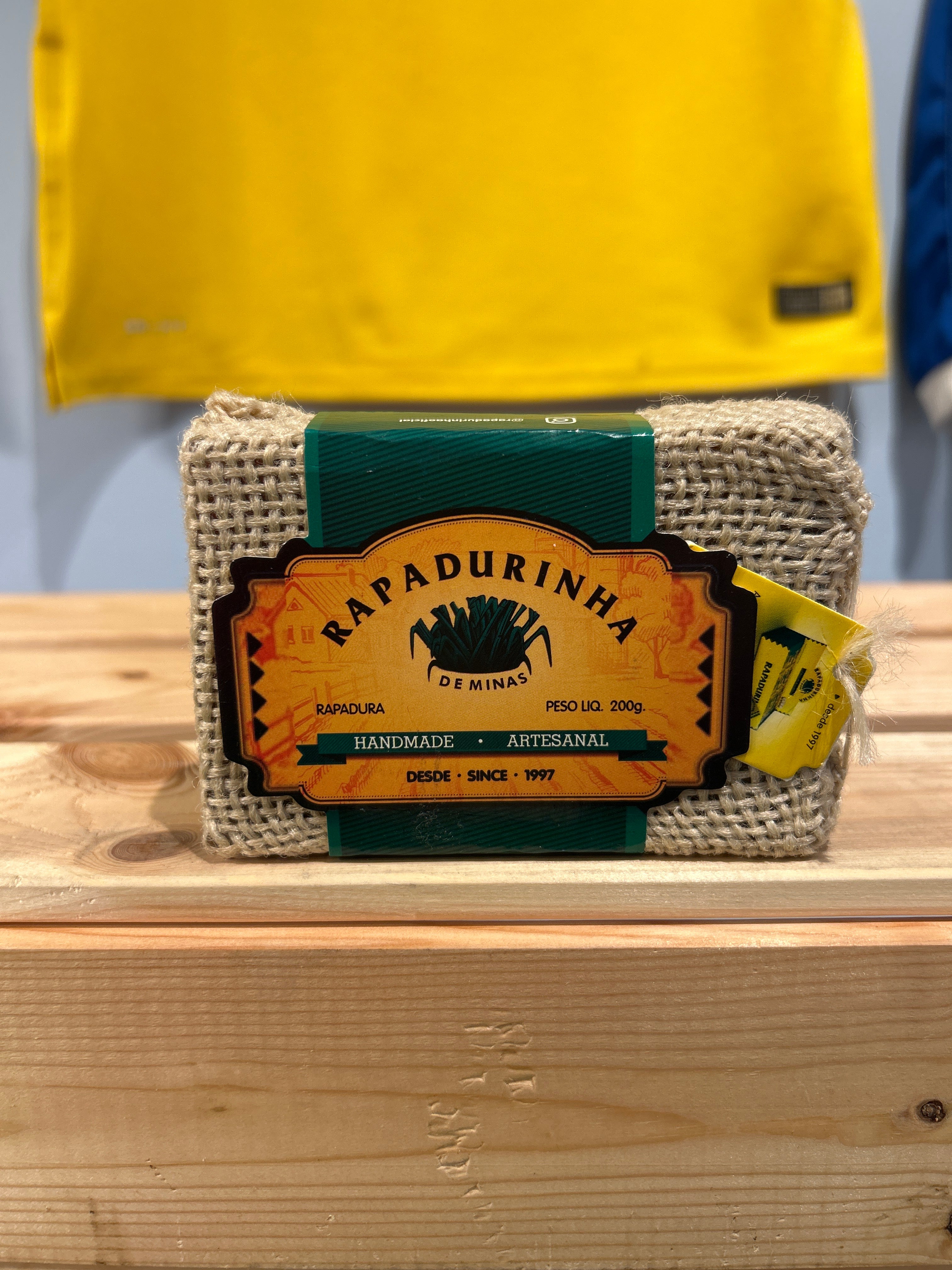 "Jaggery" Rapadurinha de Minas (Rapadurinha de Minas) - 200g