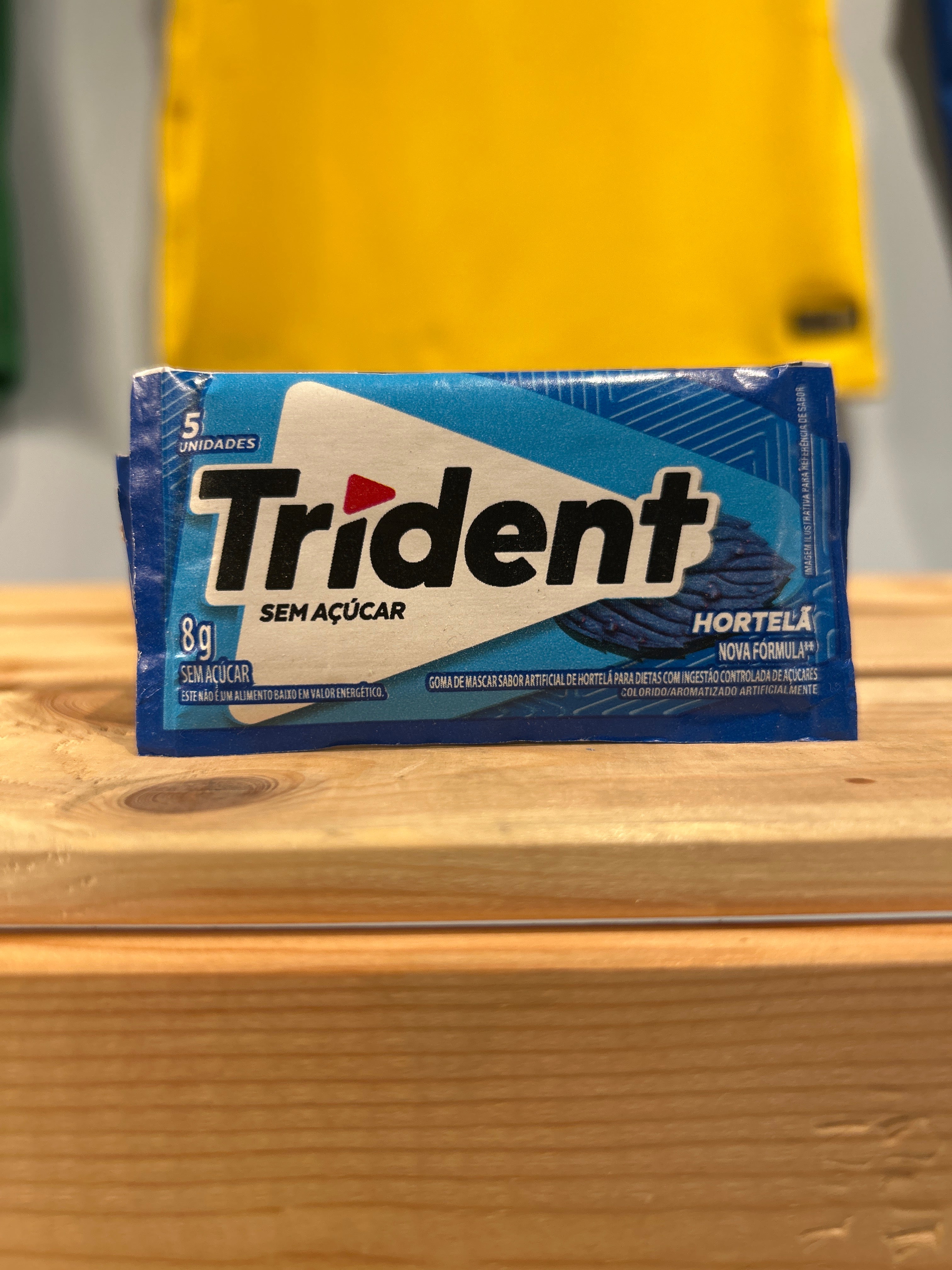 Chiclete Hortelã - TRIDENT - 8g - unidade