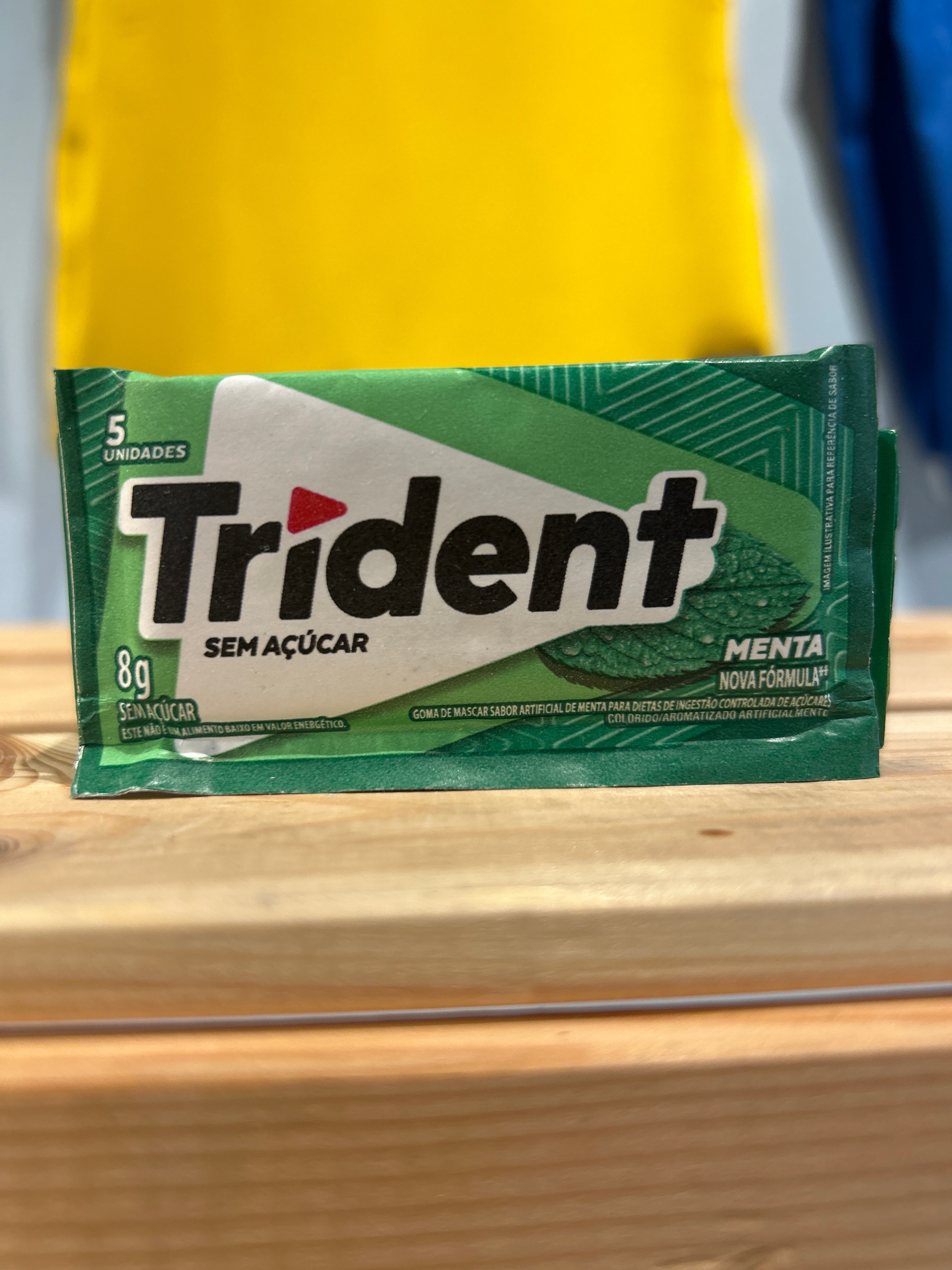 Chiclette Menthe - TRIDENT - 8g - unité