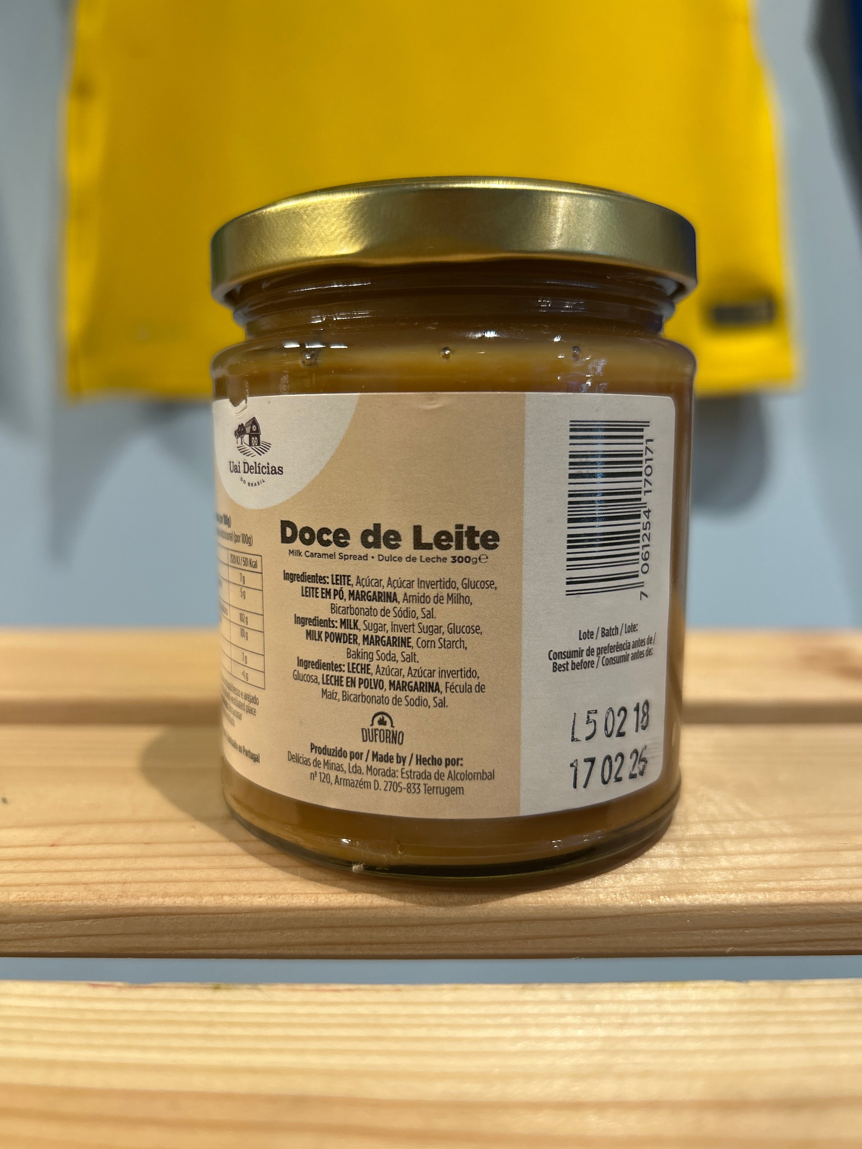 Confiture de lait (Doce de Leite) - Uai Délices - 300g