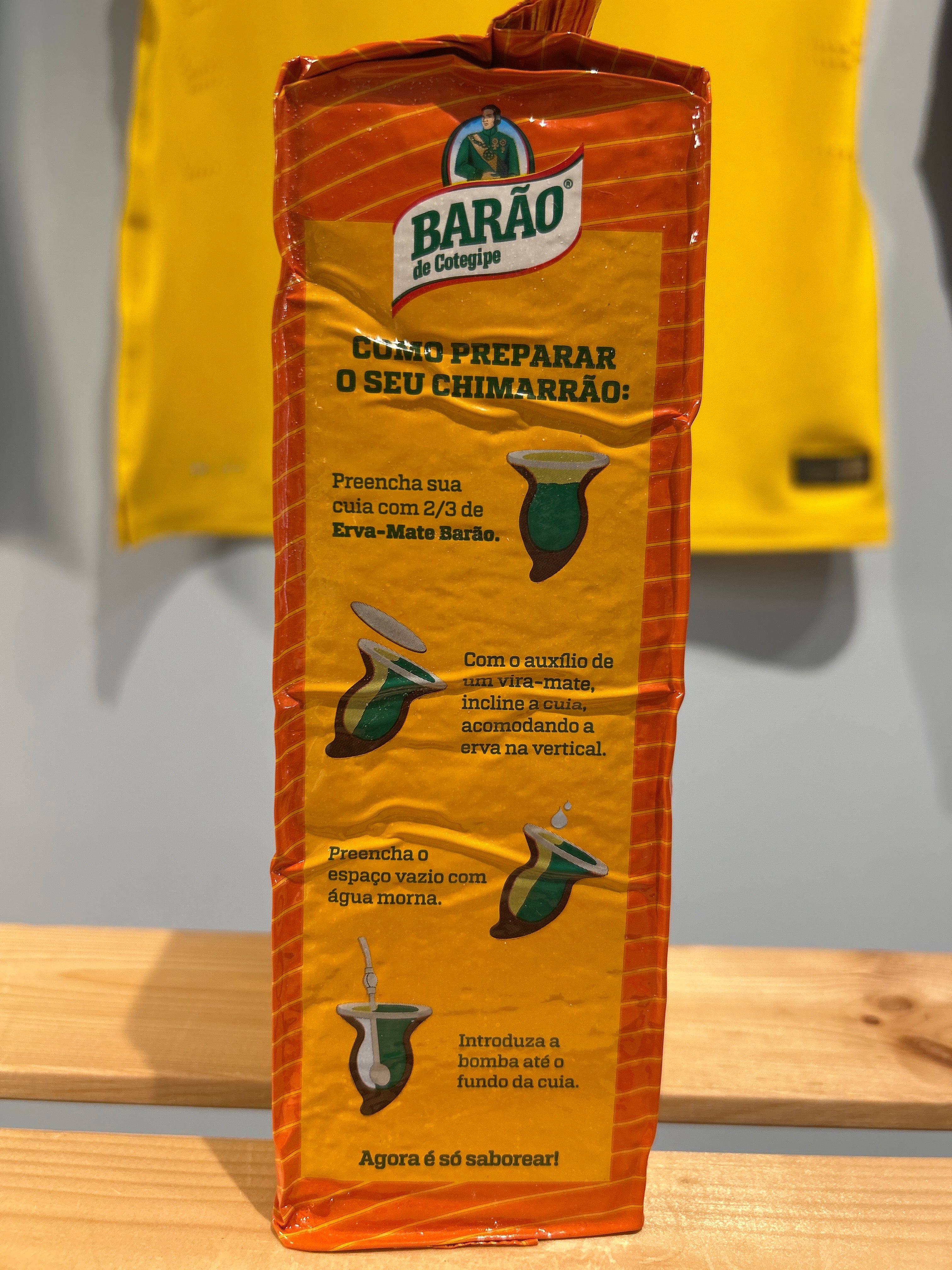 Combo - Yerba Mate Chimarrão (Yerba Maté) - BARÃO - 1kg - Buy 3 units and get 10% discount