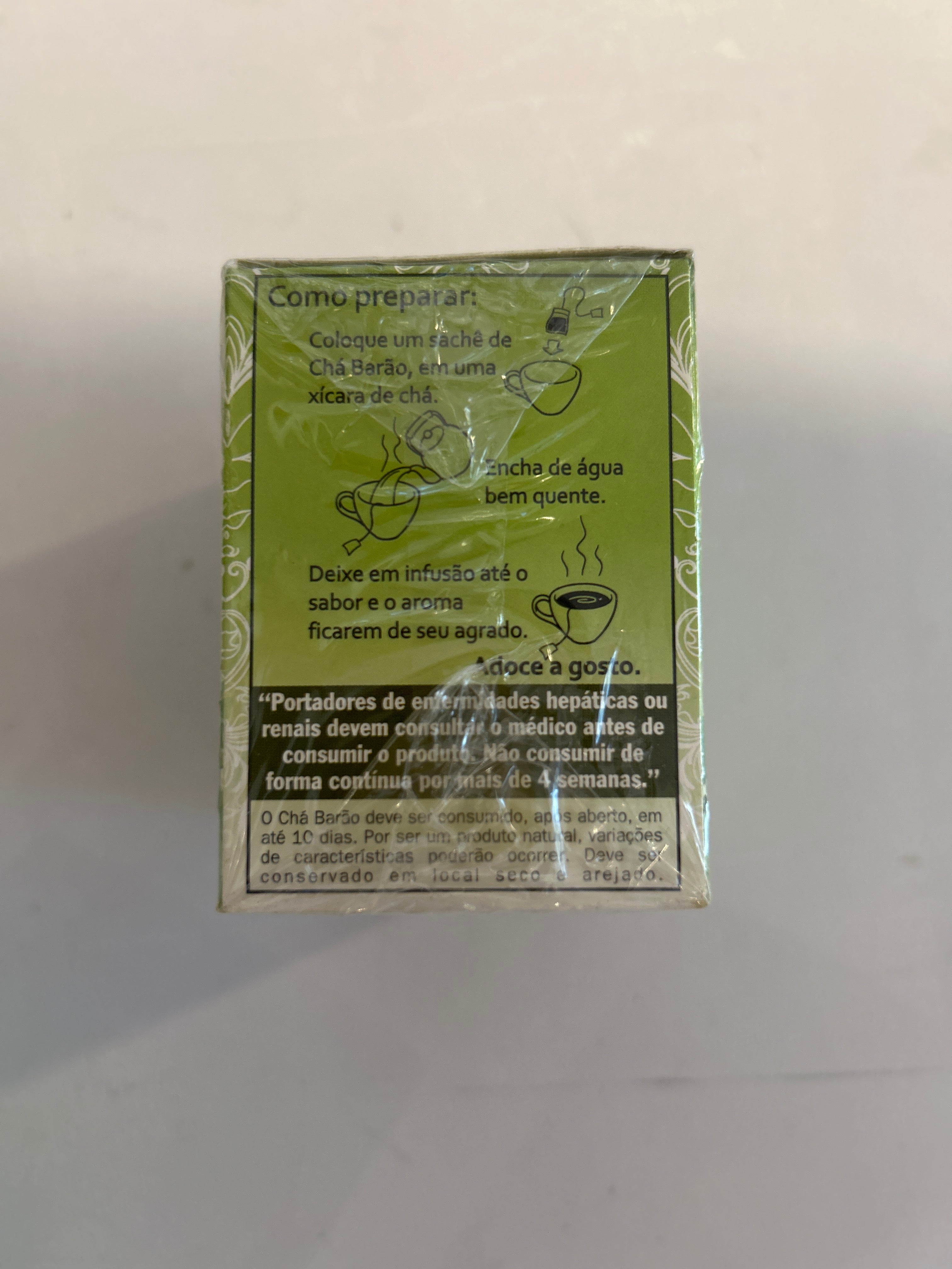 Combo - Boldo Tea - BARÃO - Contains 10 sachets - Buy 3 and get 10% discount