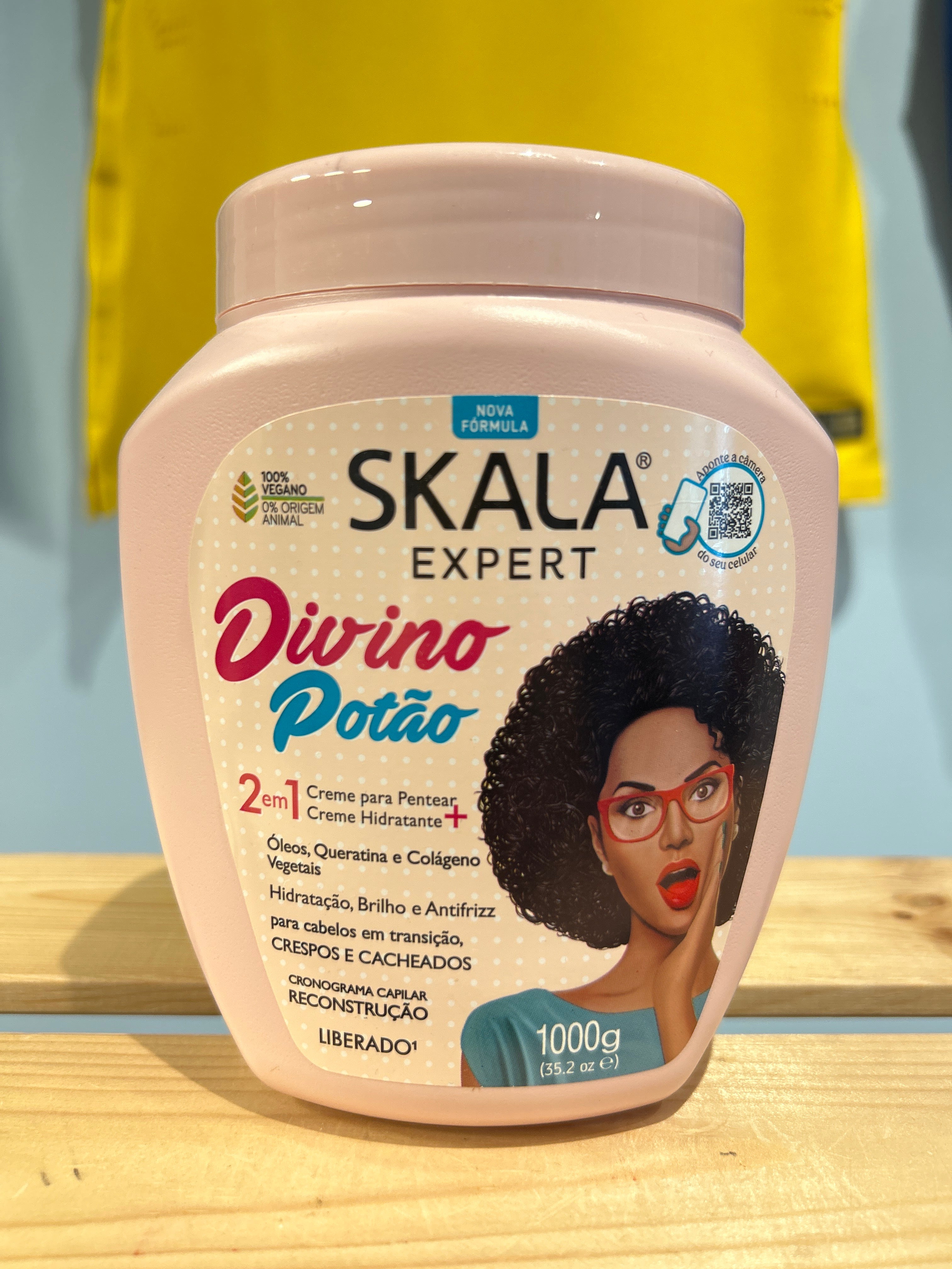 Crema per capelli crespi (Creme Capilar Divino Potão) - SKALA - 1kg