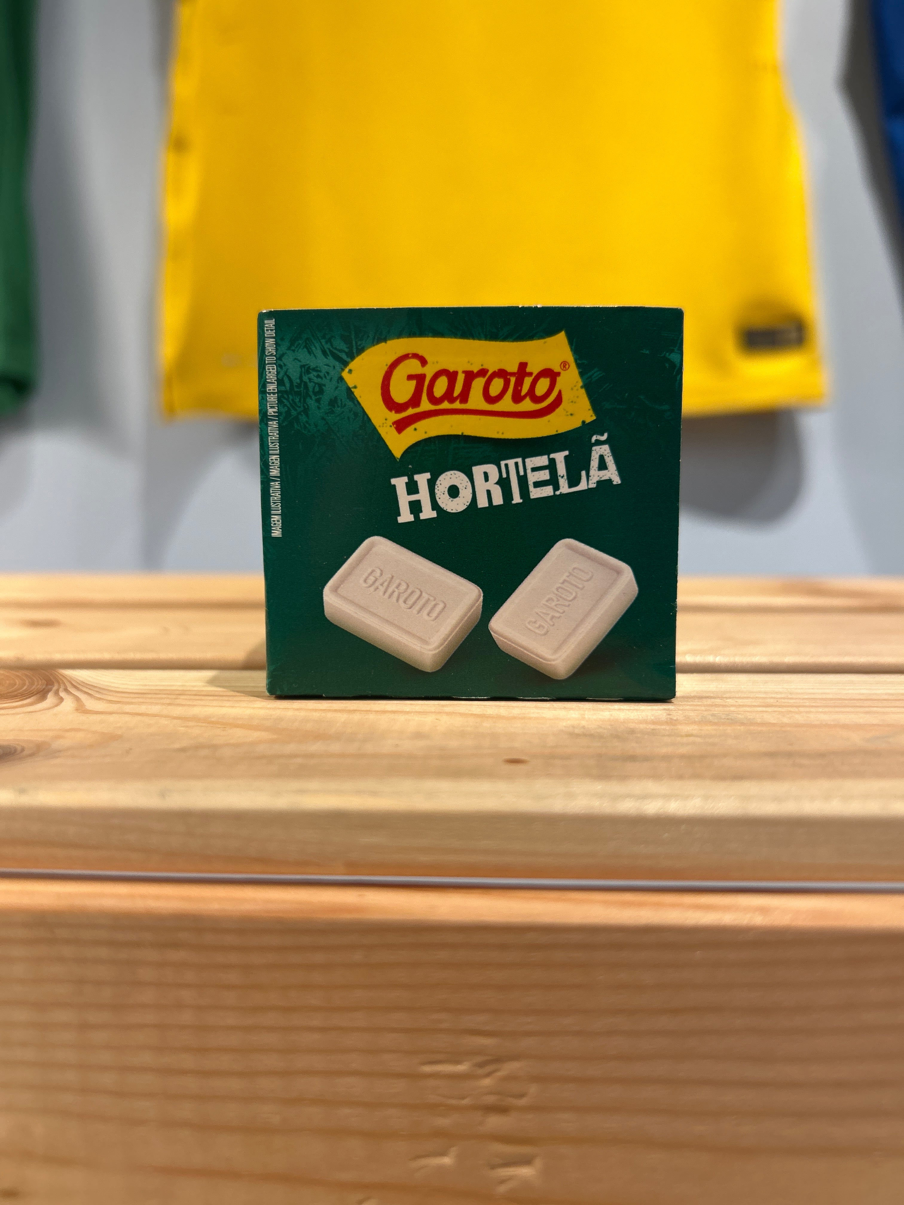 Gomma da masticare alla menta - ( Bala Pastilha di Menta ) - GAROTO - 17g