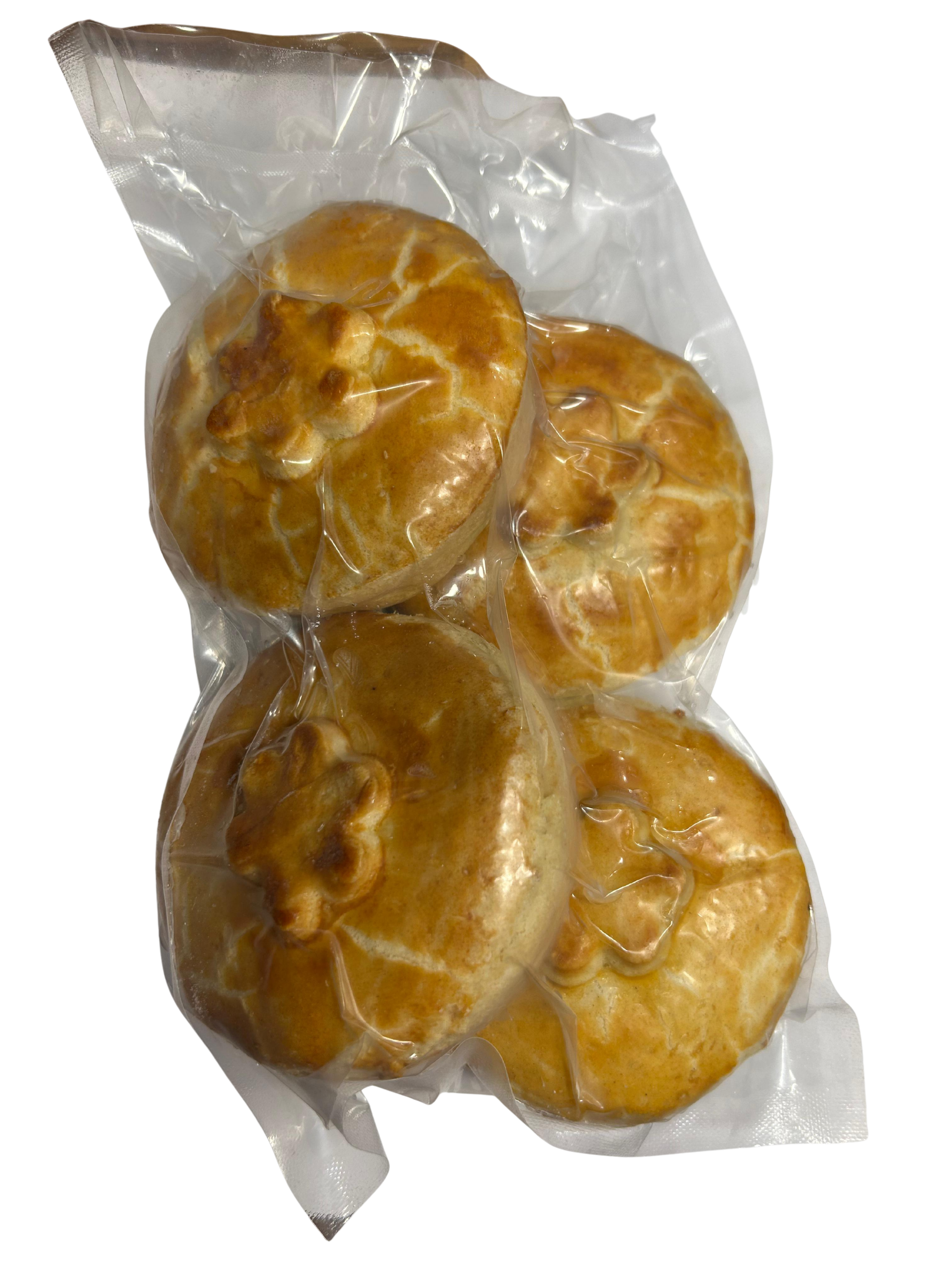 Tourtes au poulet (Empada di pollo) – Grande Taglia – 4 unità da 200 g (800 g)