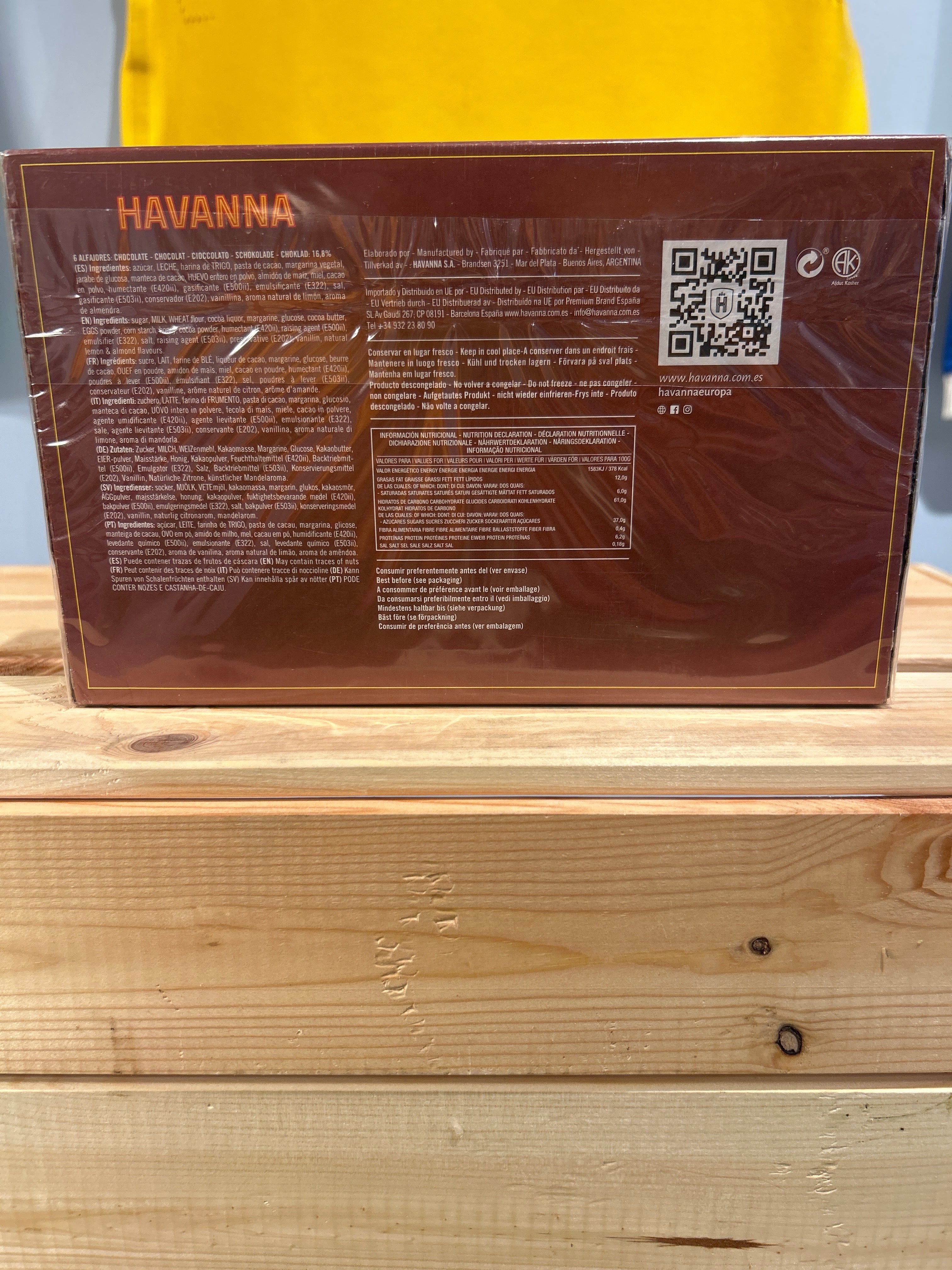 Chocolate Alfajor (Chocolate Alfajor) - HAVANNA - 660g