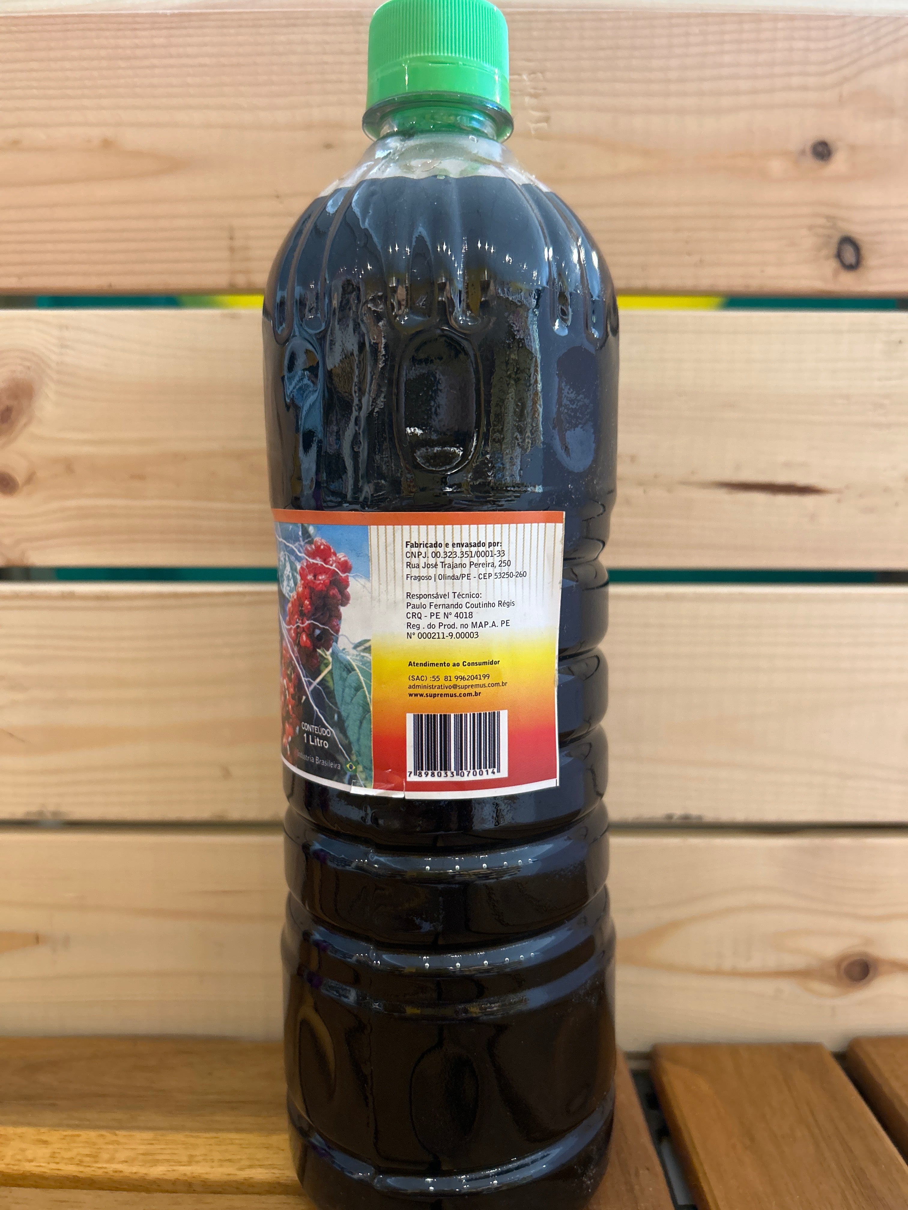 Sirop de Guaraná (Xarope de Guaraná) - SUPREME - 1L