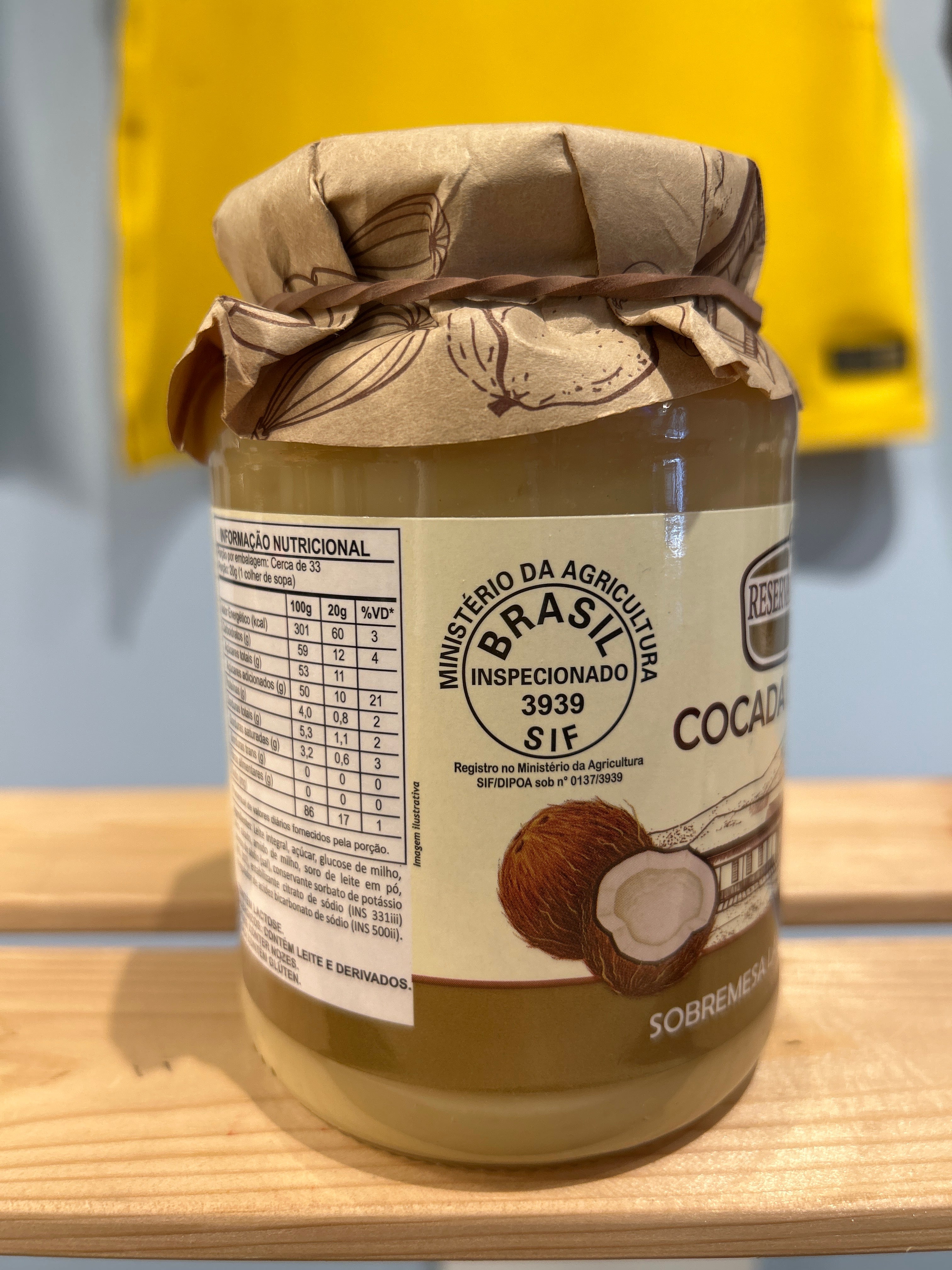 Dessert à la Noix de Coco (Cocada Cremosa) - RESERVA DE MINAS - 650g