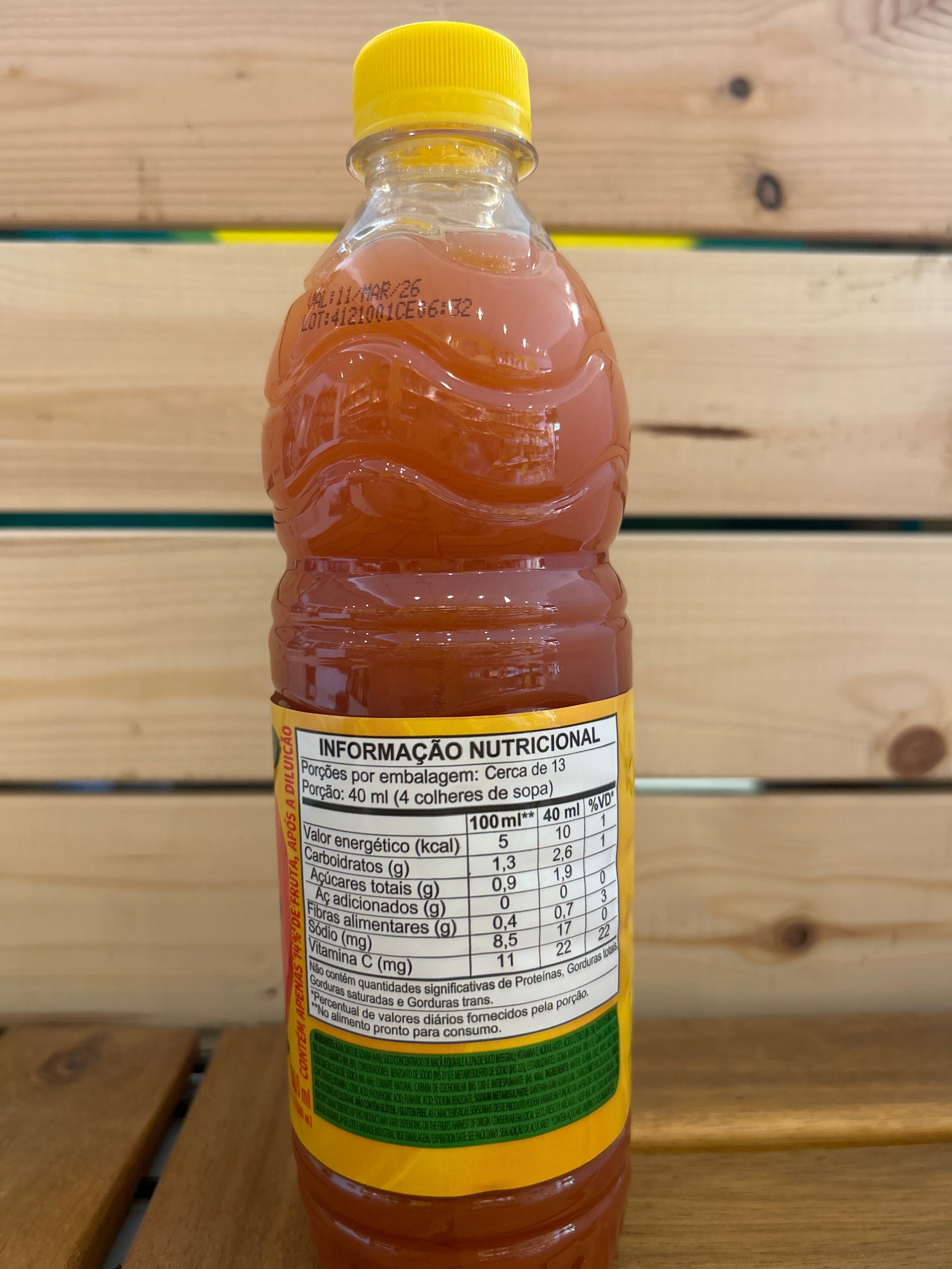 Concentrated Fruit Juice (Guava Fruits) Concentrated Guava Juice - DAFRUTA - 500ml