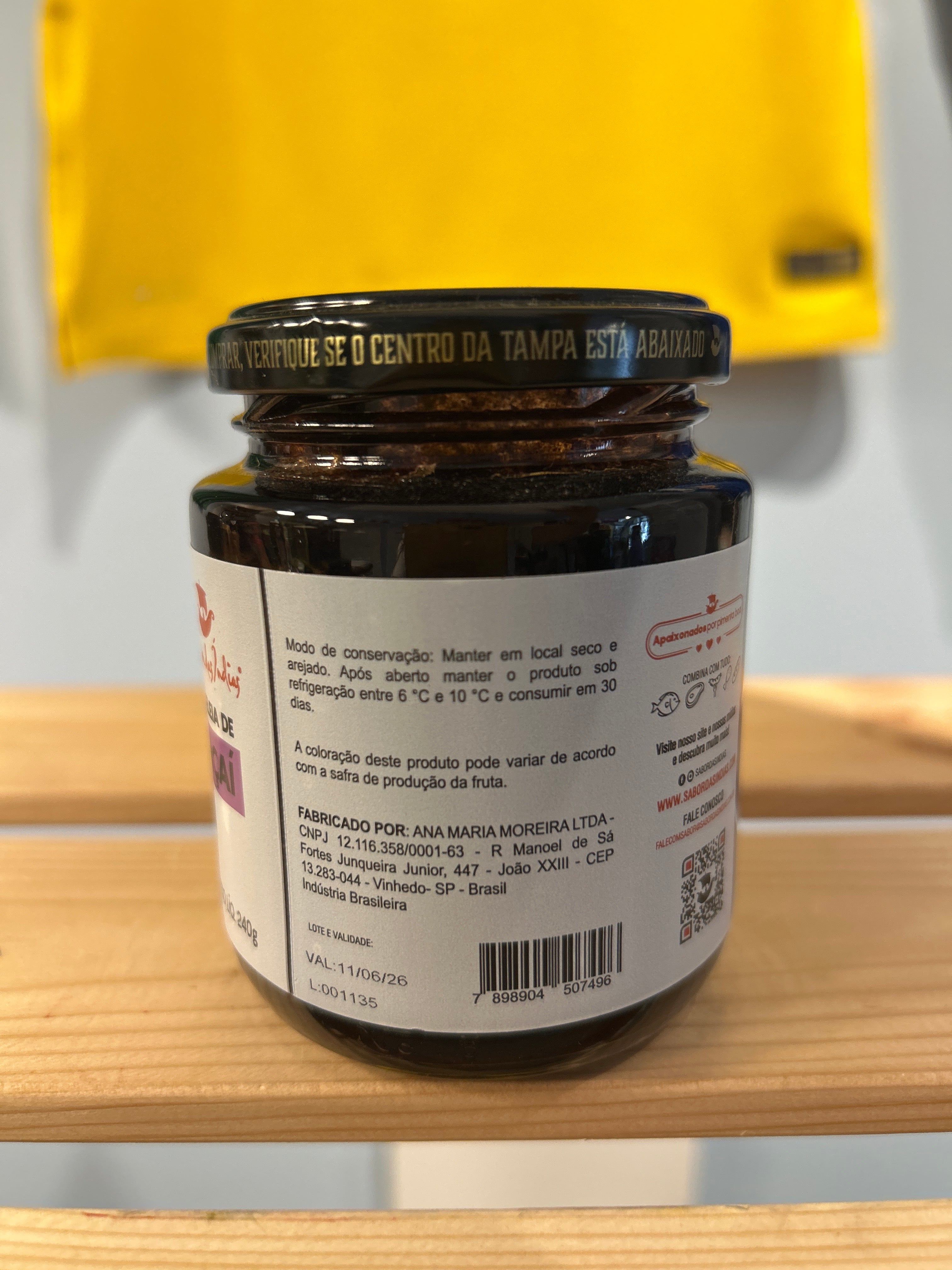 Açaí Jam - FLAVOR OF THE INDIES - 240g