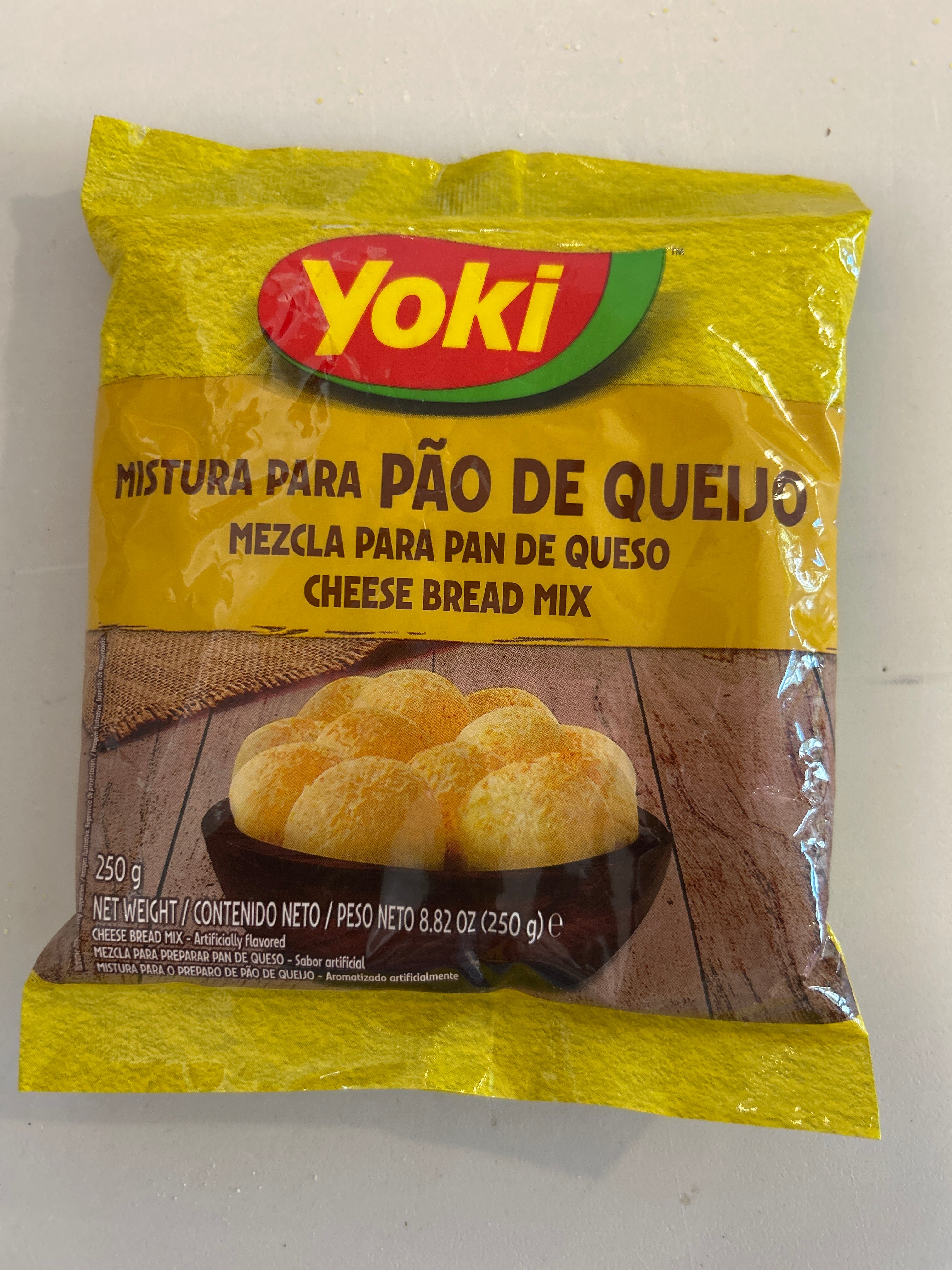 Combo - Mistura para Pão de Queijo YOKI - 250g - Compre 5 unidades e ganhe 10% de desconto