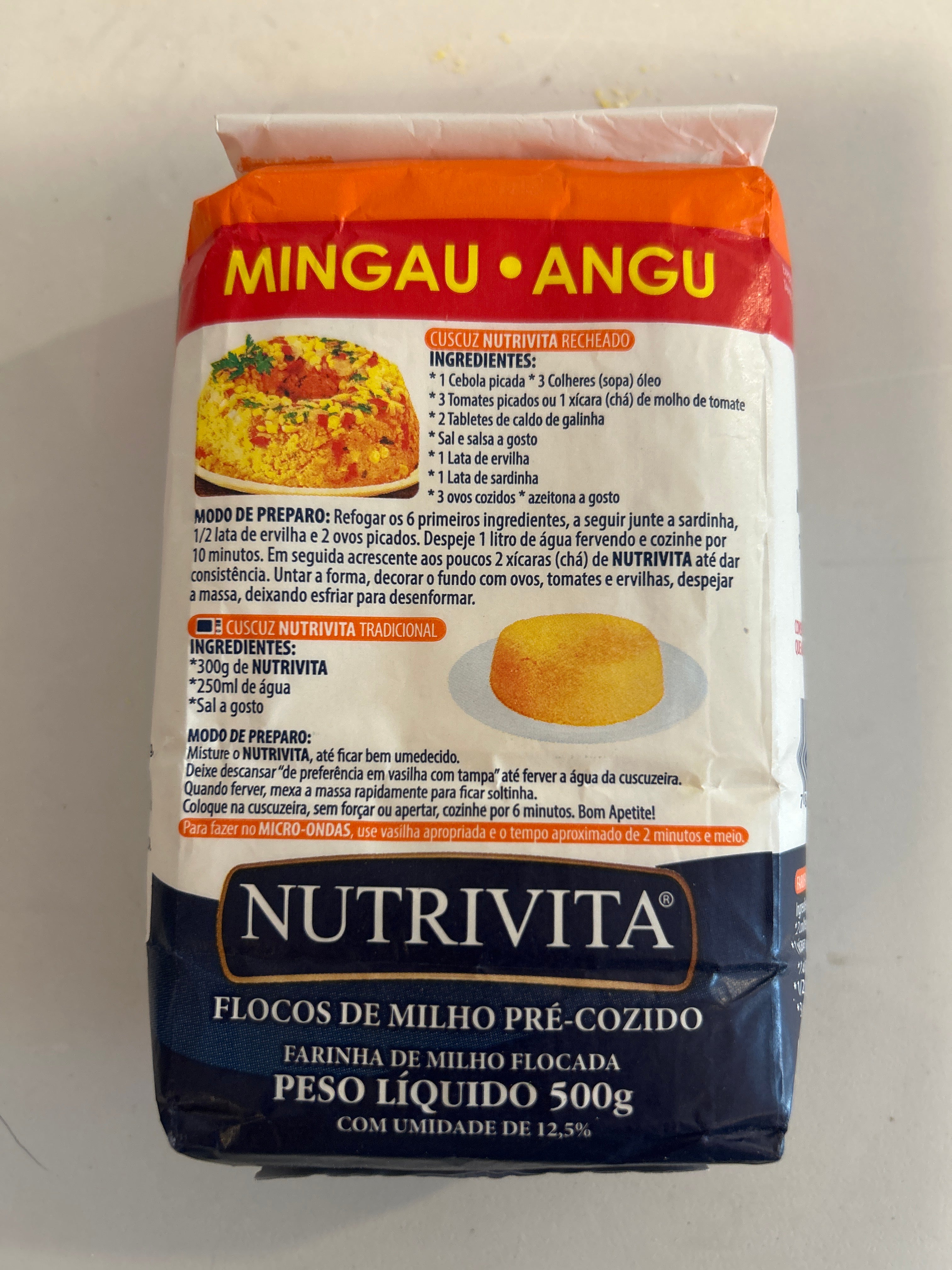 Combo - Fiocchi di Mais per Cuscus - NUTRIVITA - 500g - Acquista 3 unità e ricevi il 10% di sconto