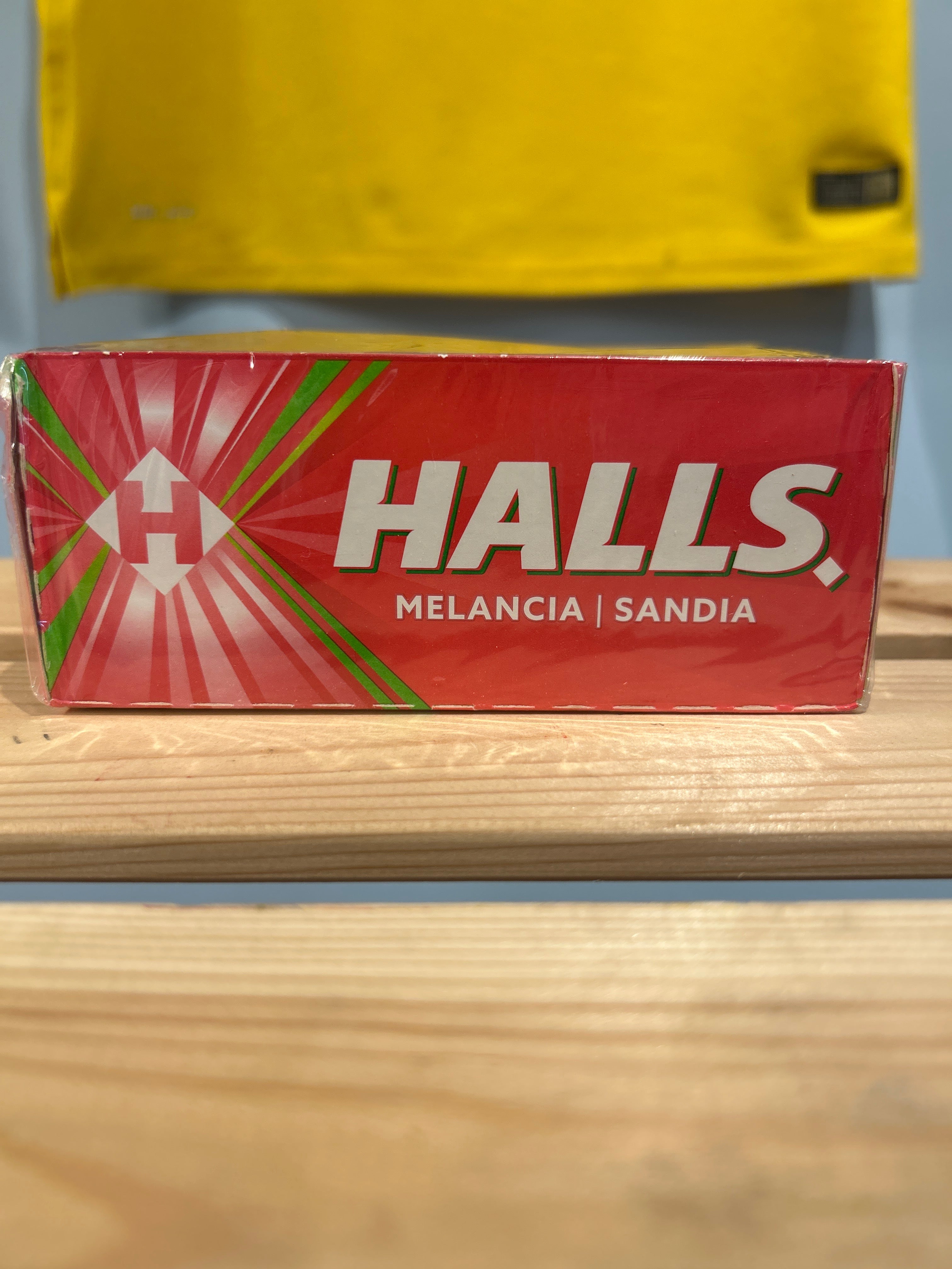 Caramella anguria - (Bala Melancia) - HALLS - 28g