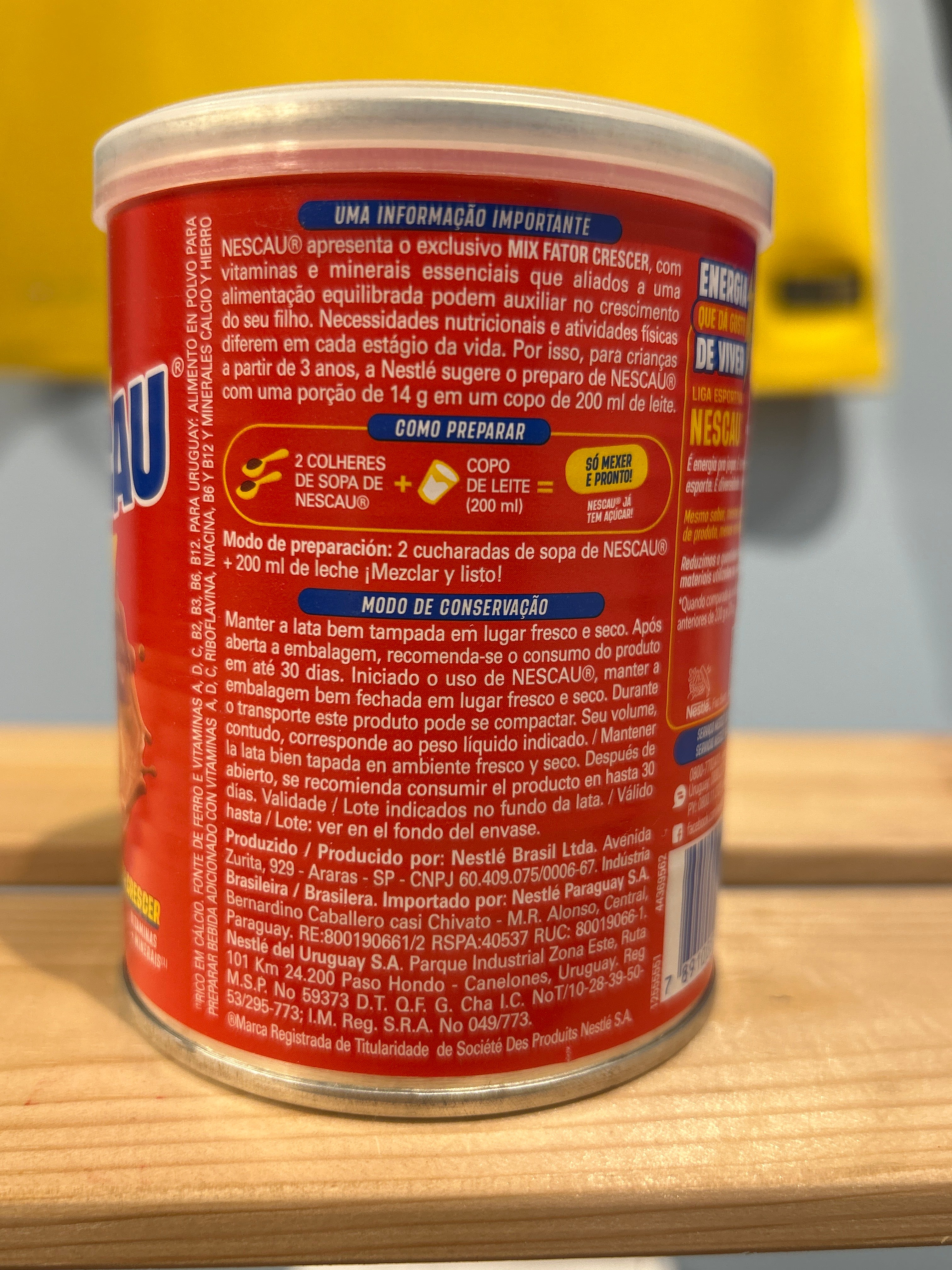 Powdered chocolate (Nescau chocolate powder) - NESTLÉ - 200g