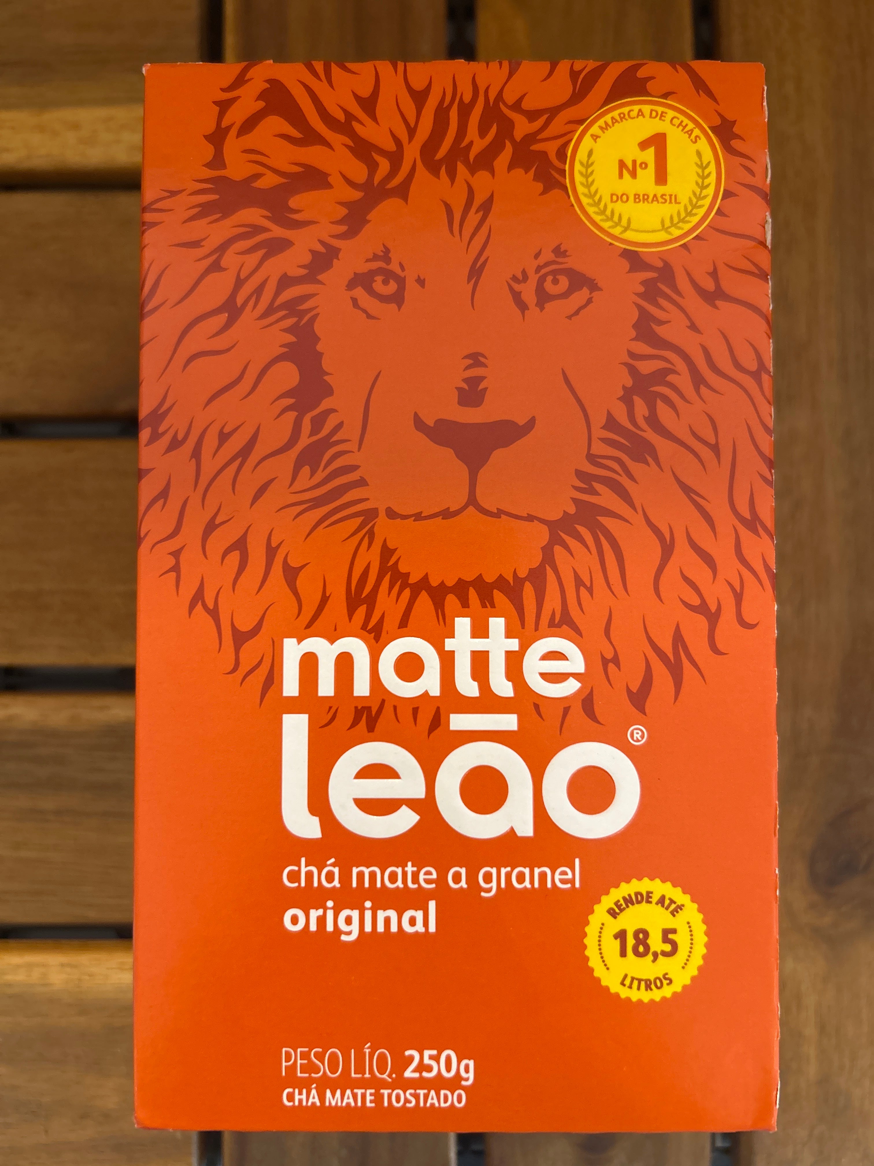 Mate tea (Bulk Matte Tea) - LEÃO - 250g