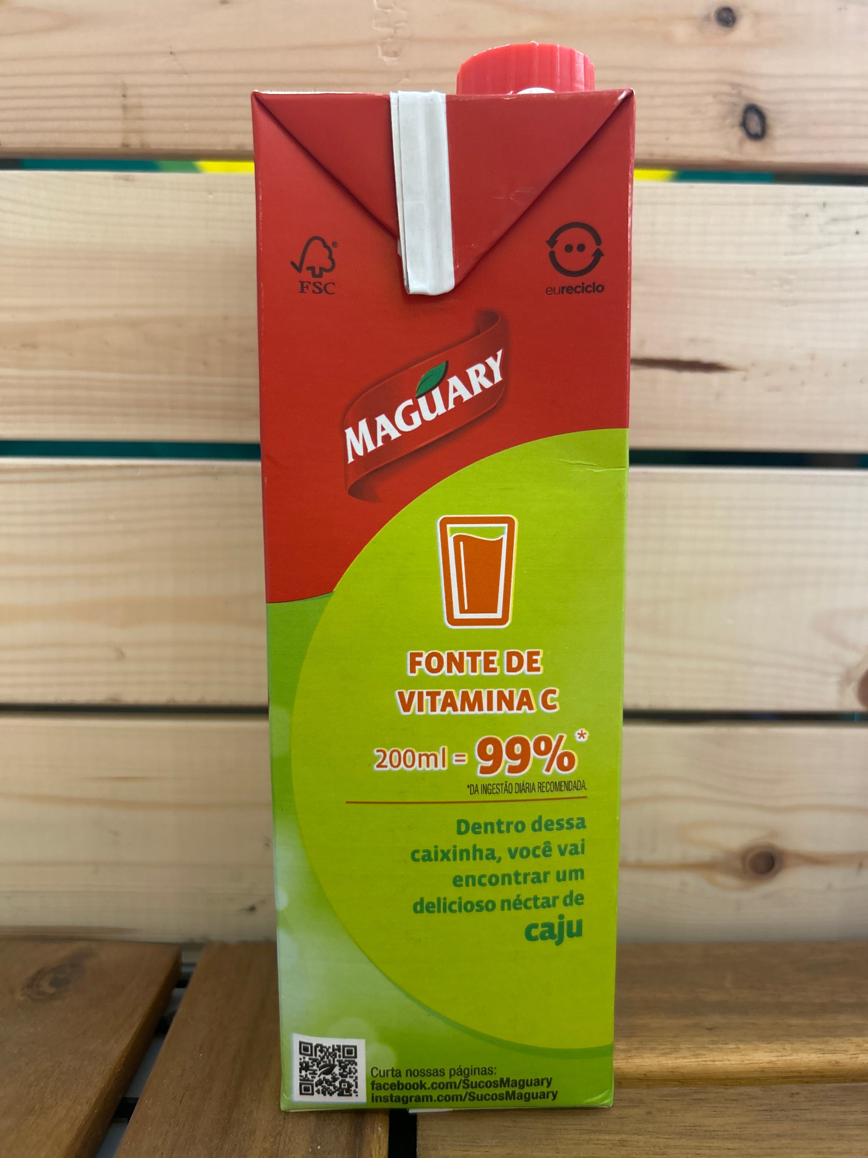 Jus de Fruits (Cajou) (Jus de Noix de Cajou Prêt) - MAGUARY - 1L