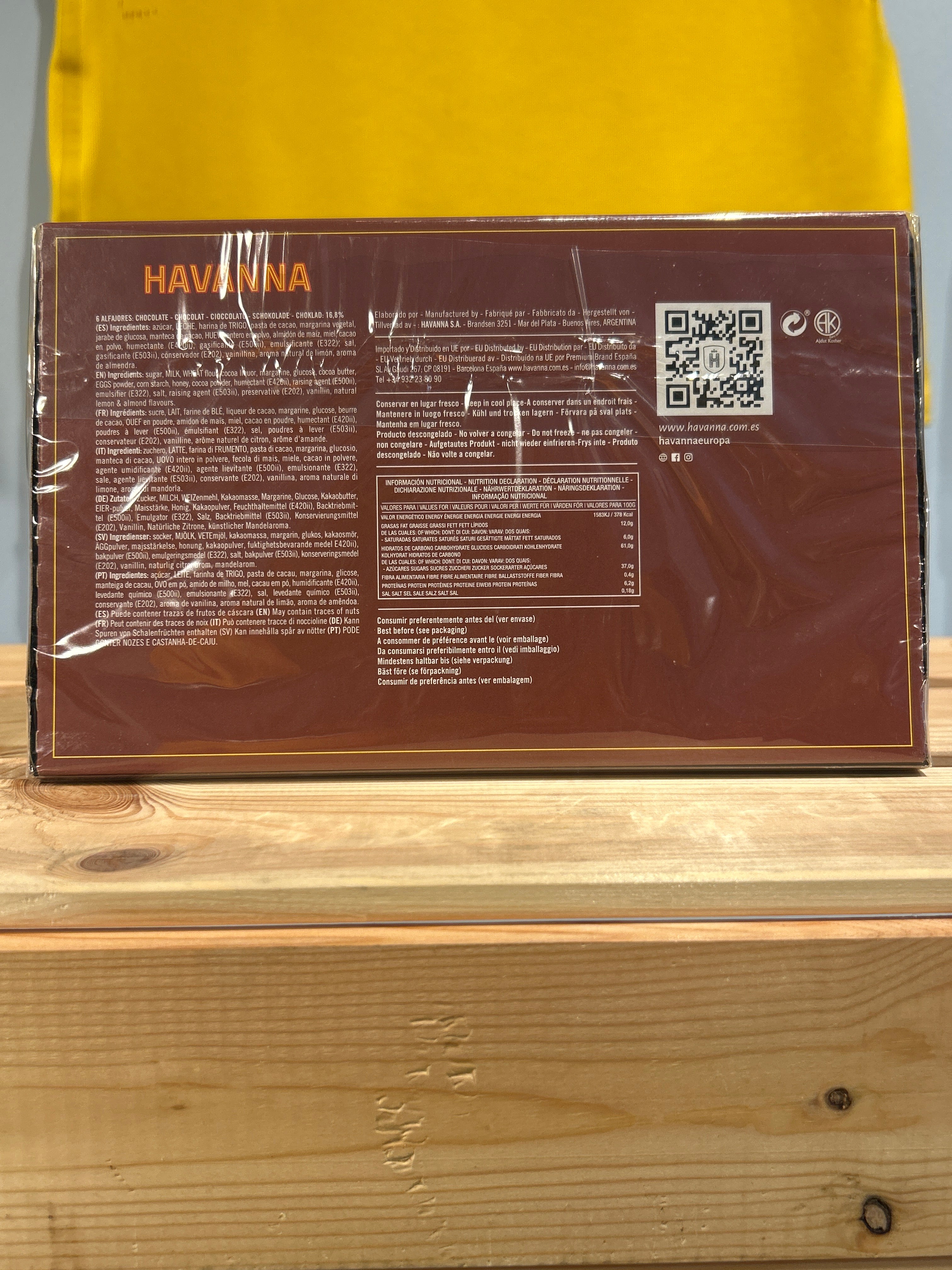 Alfajor au Cocolat (Alfajor de Chocolat) - LA HAVANE - 330g