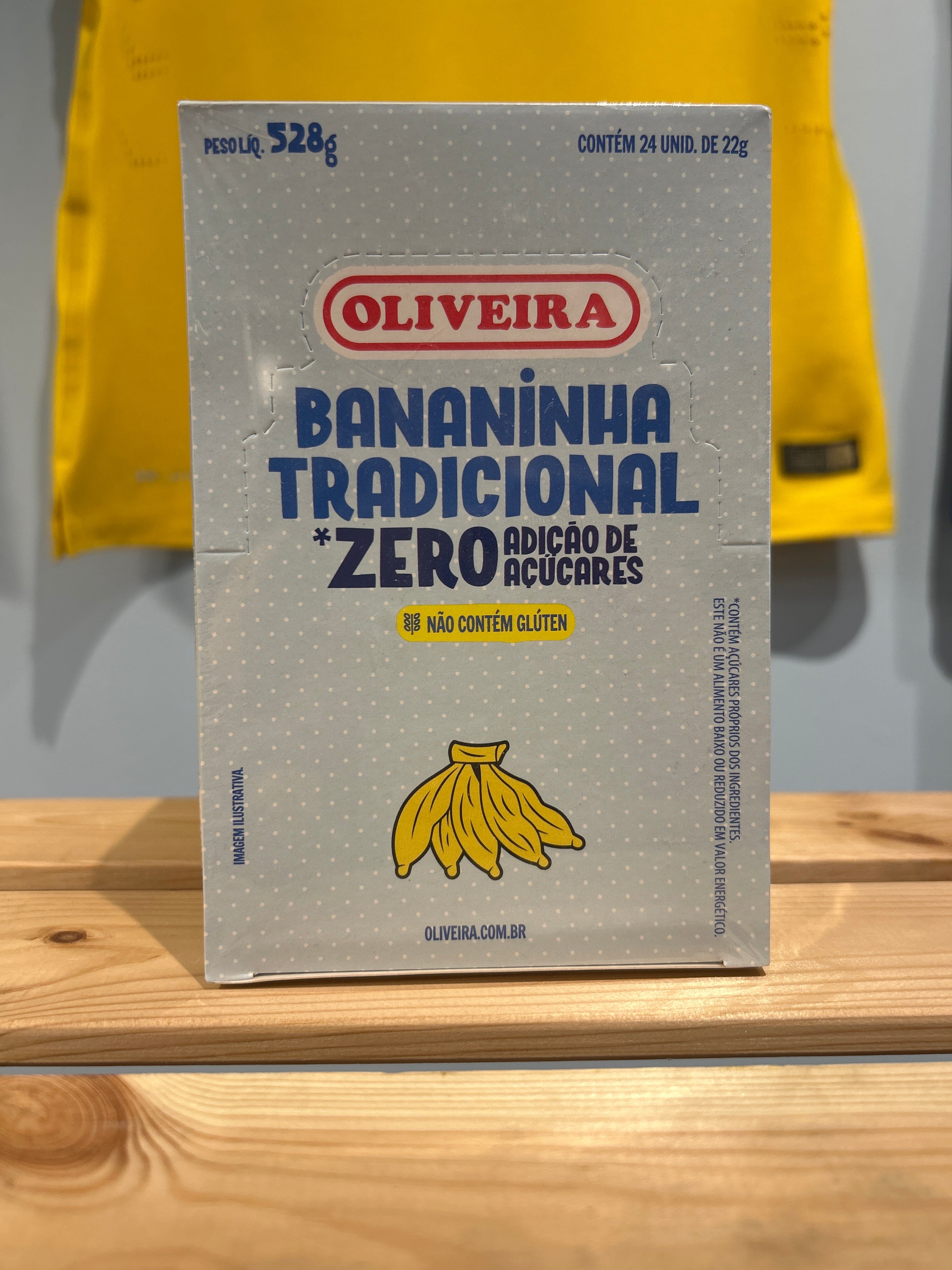 Bananinha Cremosa Zero Zucchero (Pâte de fruit alla banana Cremosa zero zucchero) - OLIVEIRA - 528g