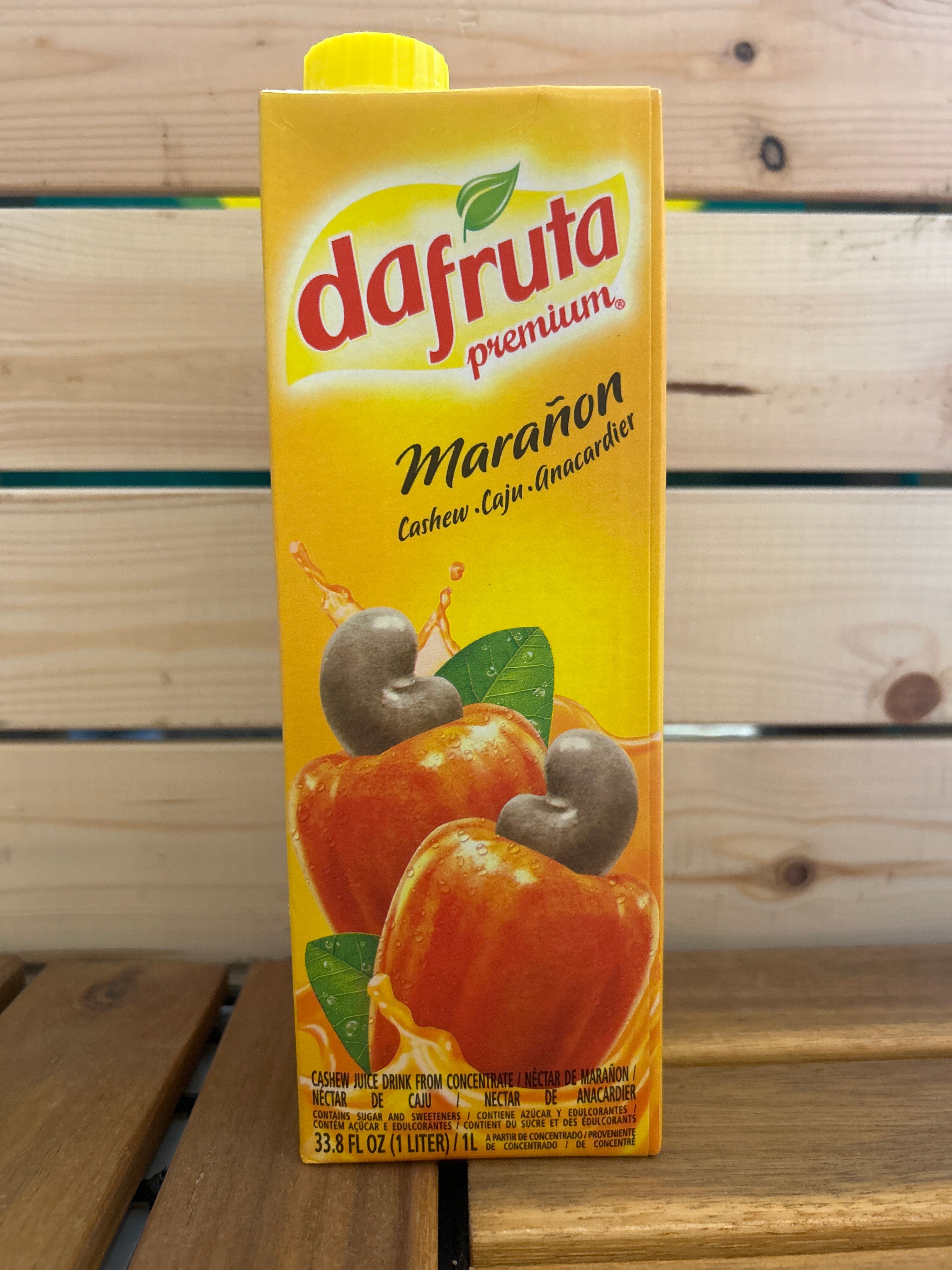 Jus de fruits déjà prêt (fruit de cajou) Suco de Caju Pronto - DAFRUTA - 1L