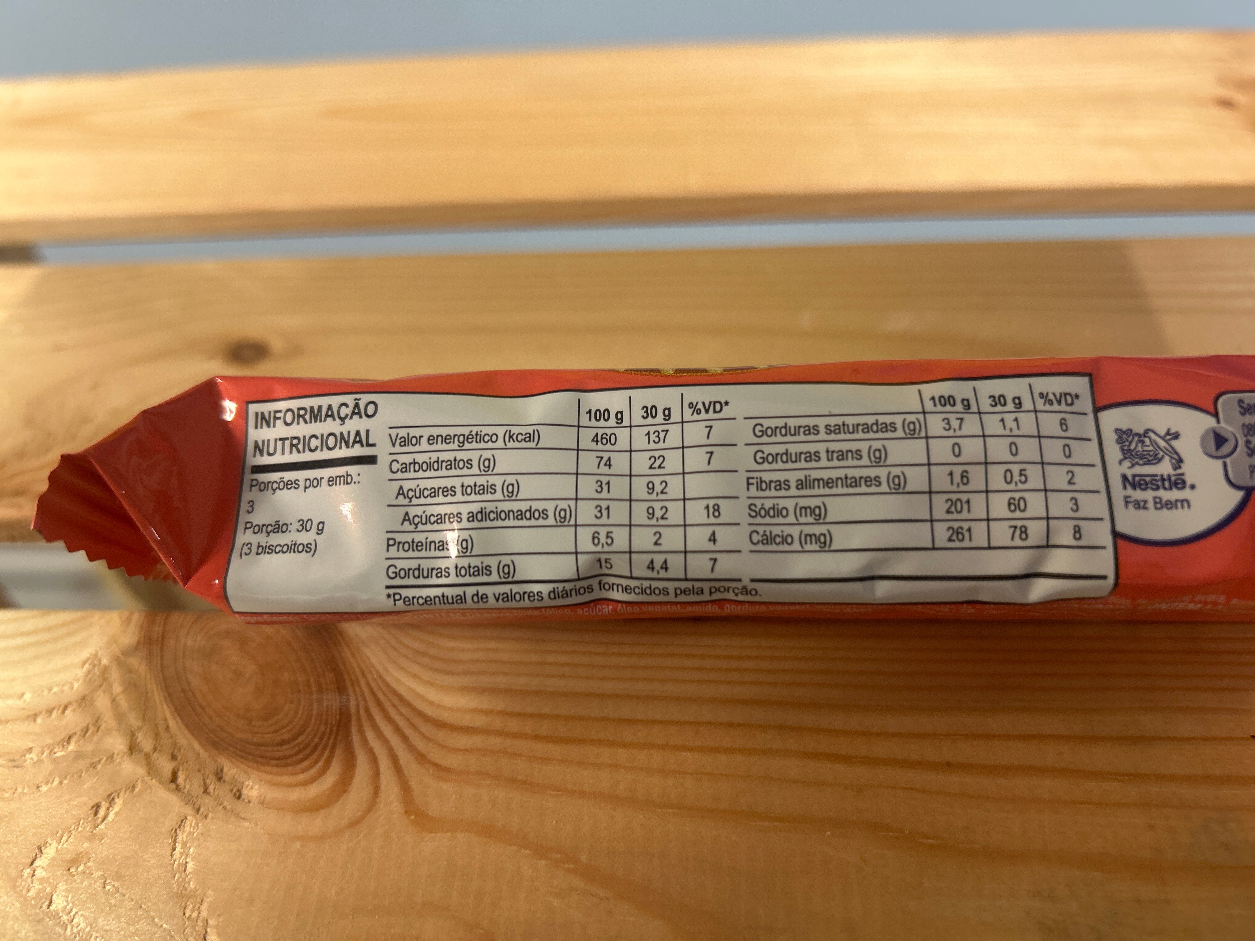 Bono - Biscuits Fourrés à la fraise (Bolacha Morango) NESTLÉ - 90g