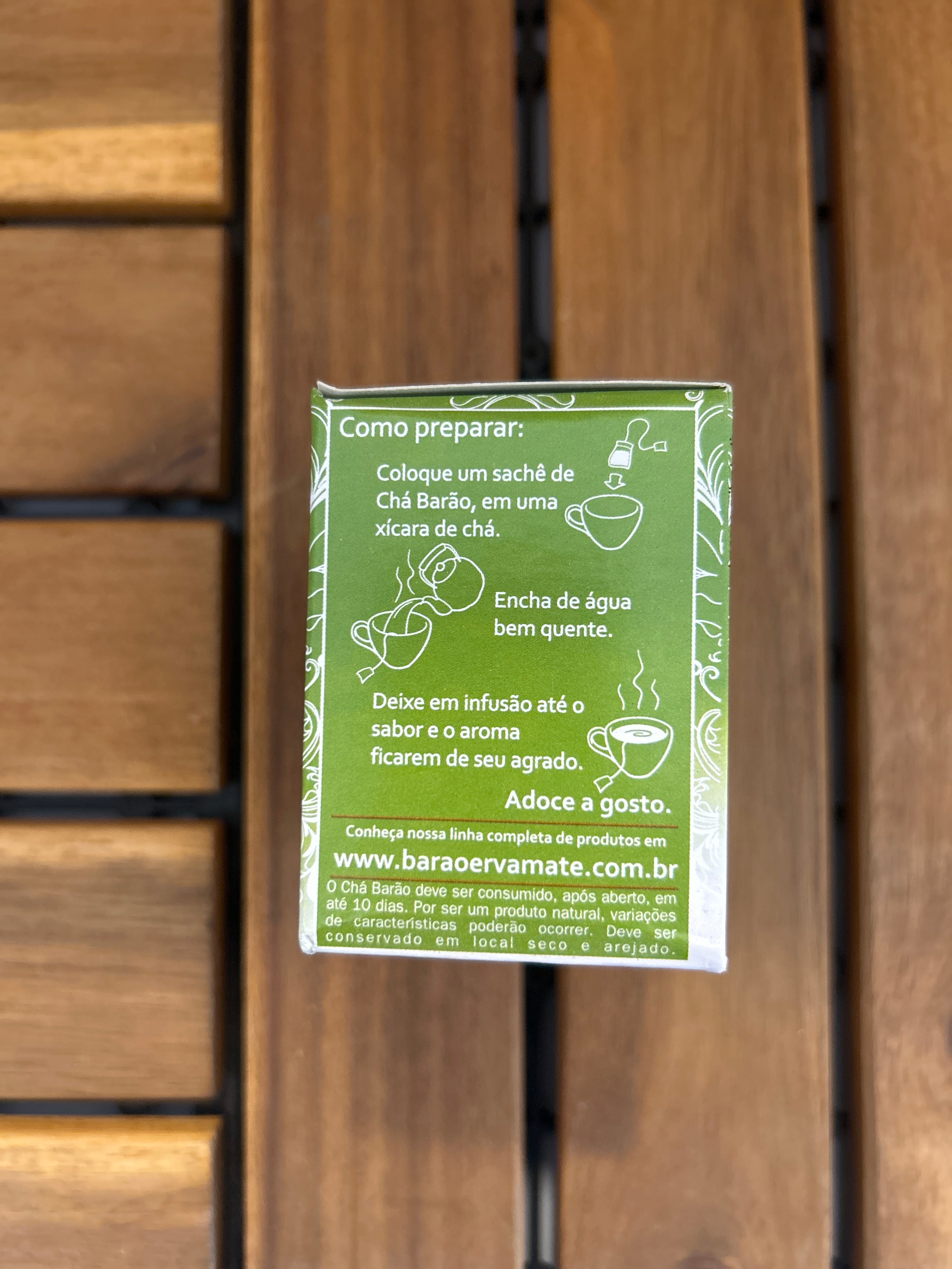 Fennel Tea (10 sachets) BARÃO